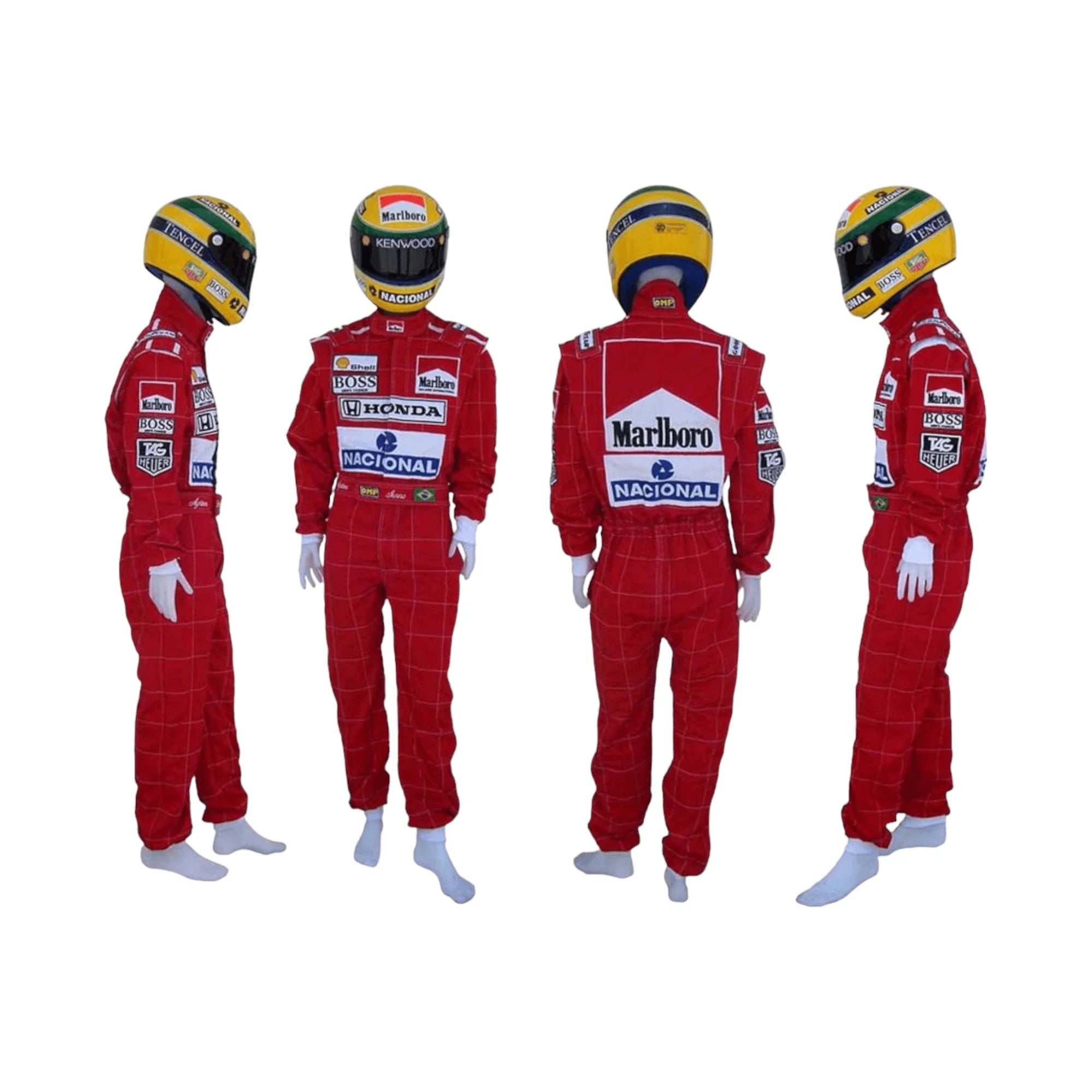 Traje de carrera Ayrton Senna del GP de Estados Unidos de 1991