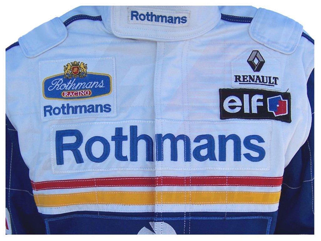 Ayrton Senna 1994 racing suit / Team Williams F1 Rothmans DASH RACEGEAR