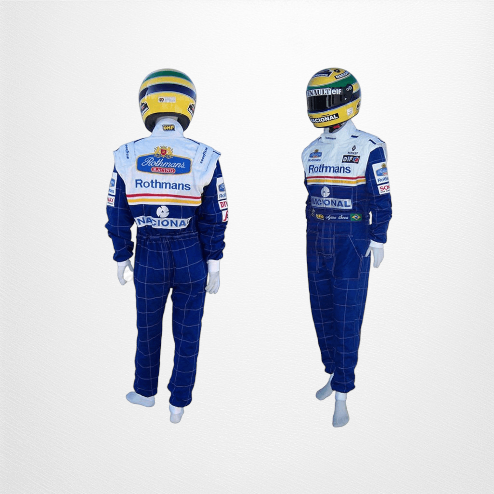 Ayrton Senna 1994 racing suit / Team Williams F1 Rothmans DASH RACEGEAR