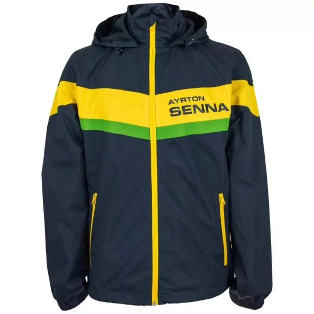 Ayrton Senna Windbreaker Jacket Racing - Dash Racegear 