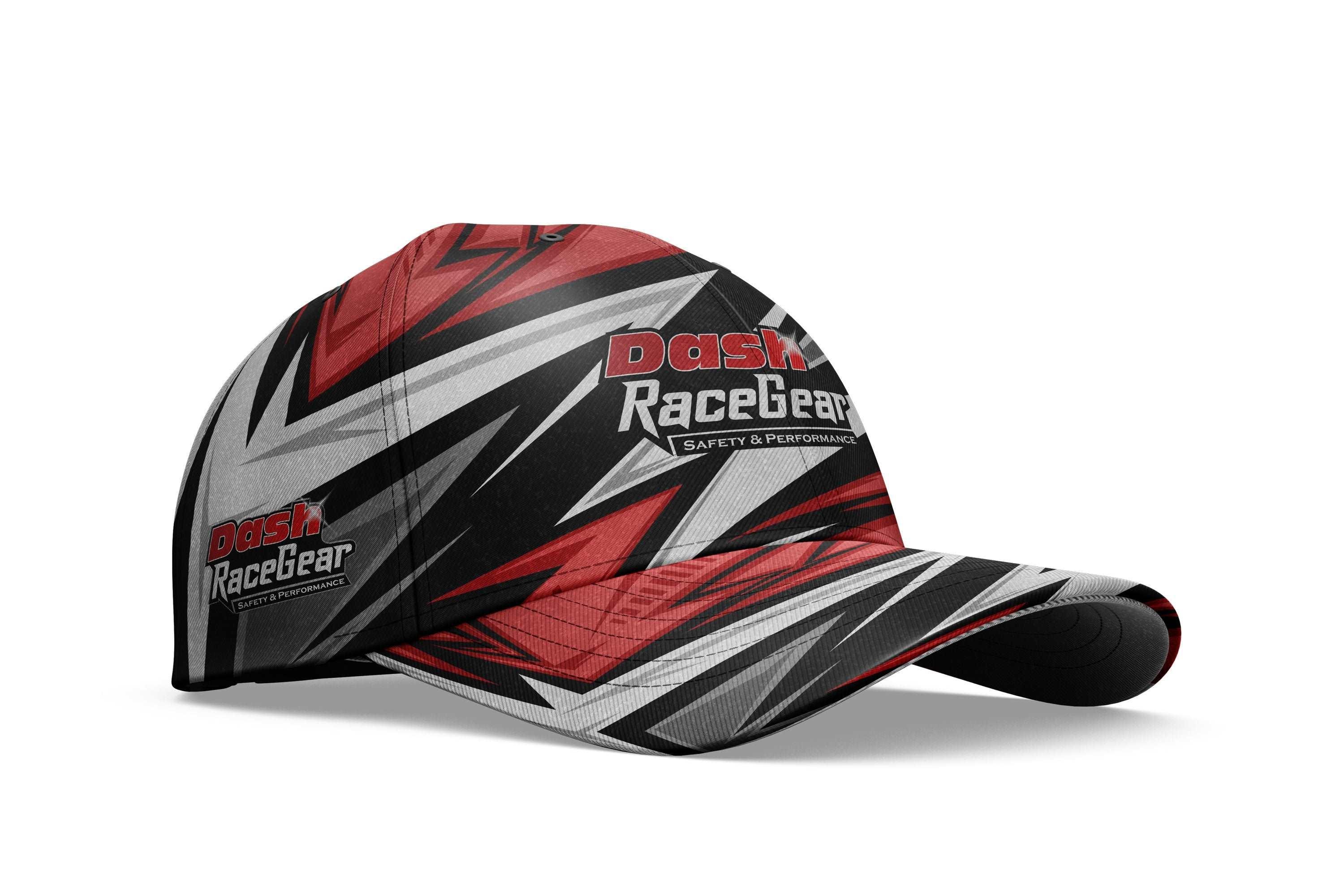 BASEBALL CUSTOMIZED PRINTED HAT DASH RACEGEAR DASH RACEGEAR