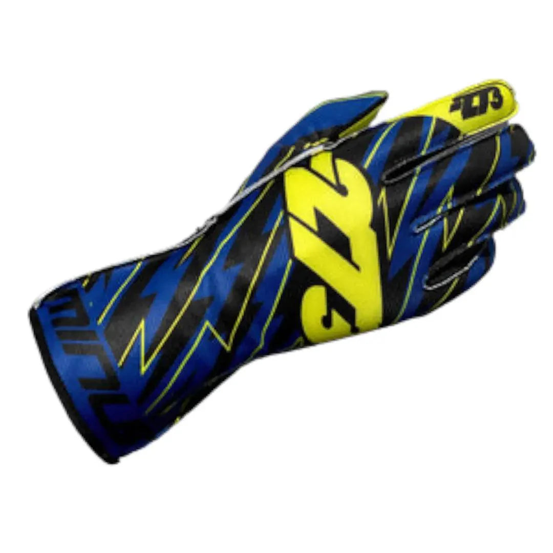 BLITZ Black/Blue/Fluo-Yellow DASH RACWGEAR