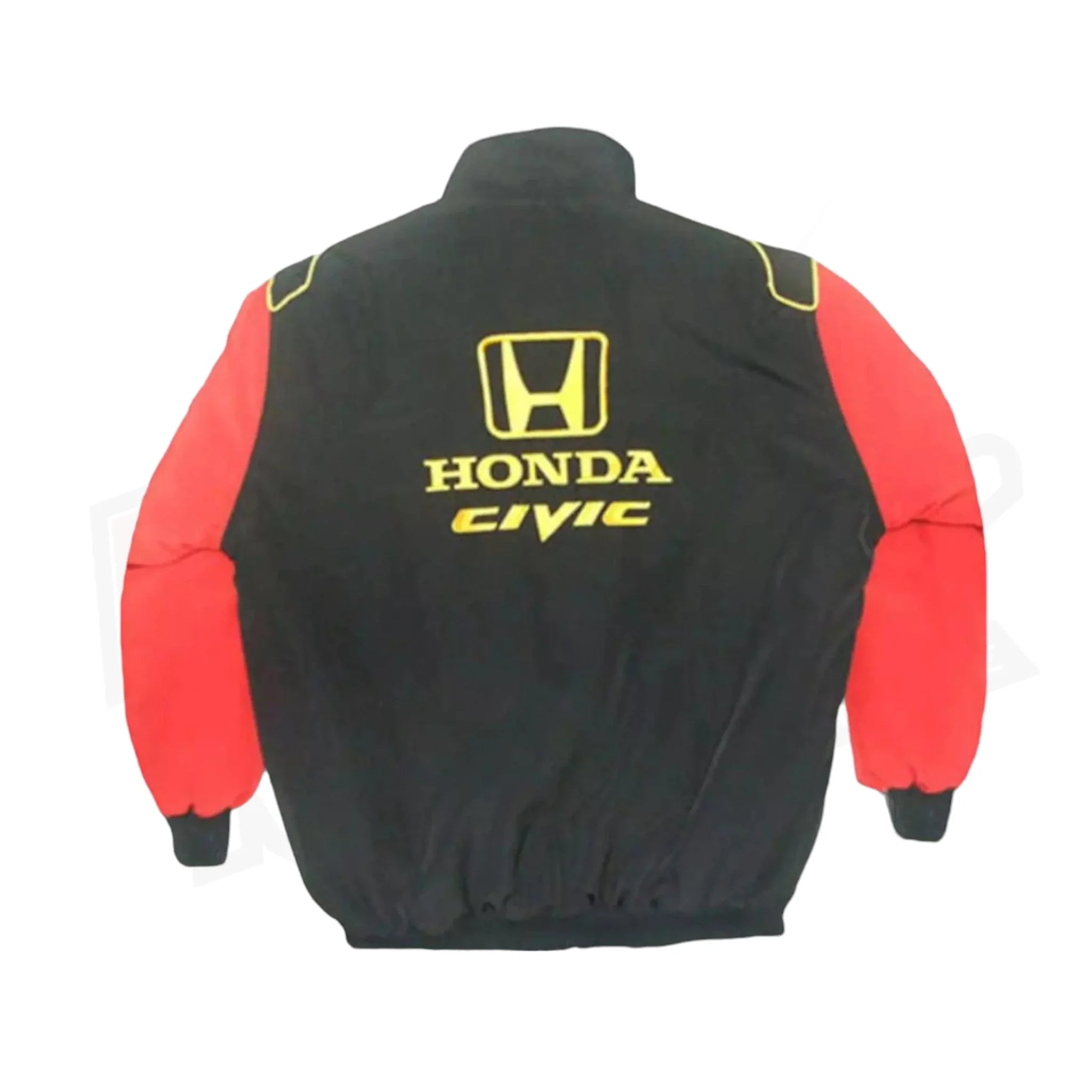 Black and Red Honda Civic Nascar Racing Jacket Dash Racegear