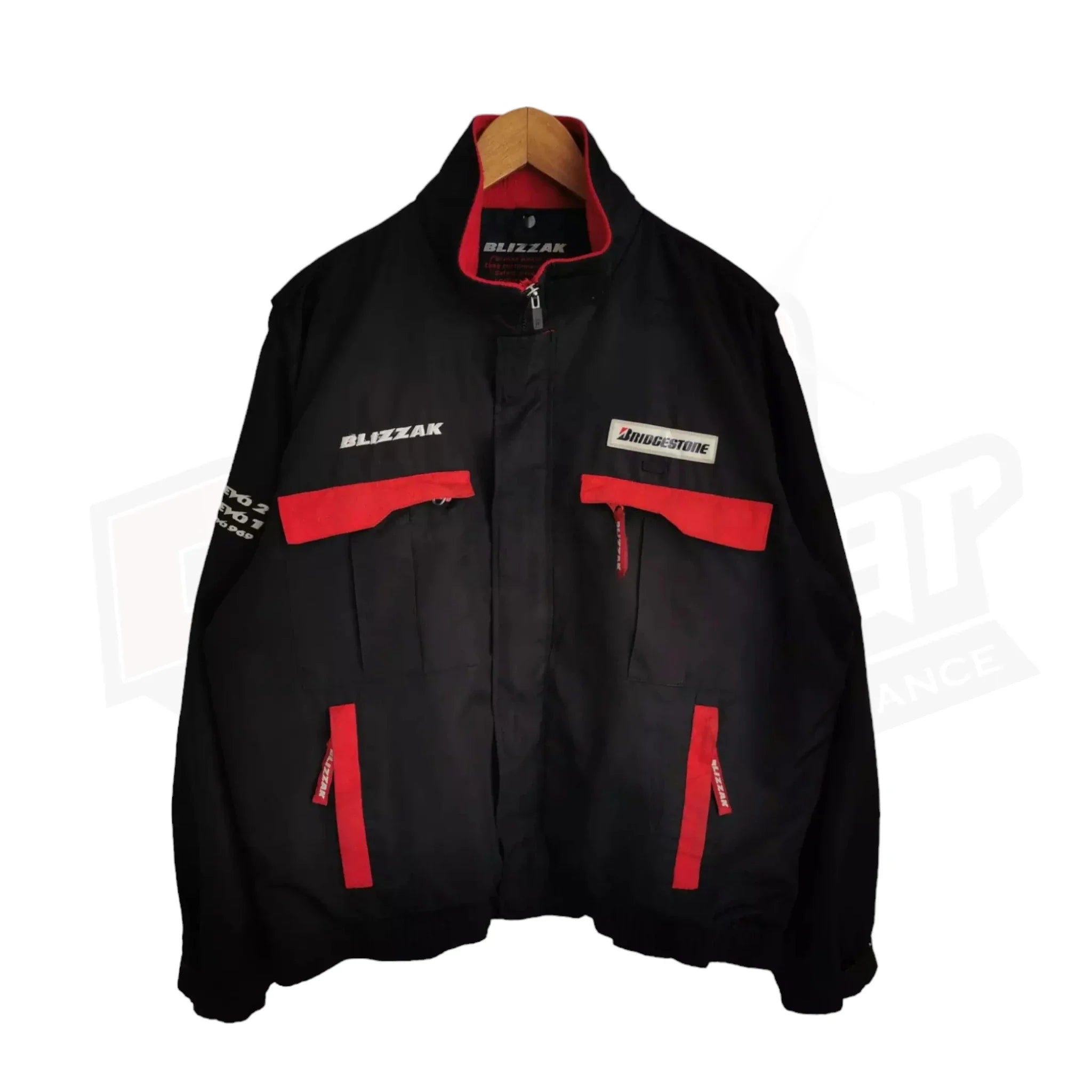 Bridgestone Blizzak Embroidered Windbreaker Jacket Dash Racegear