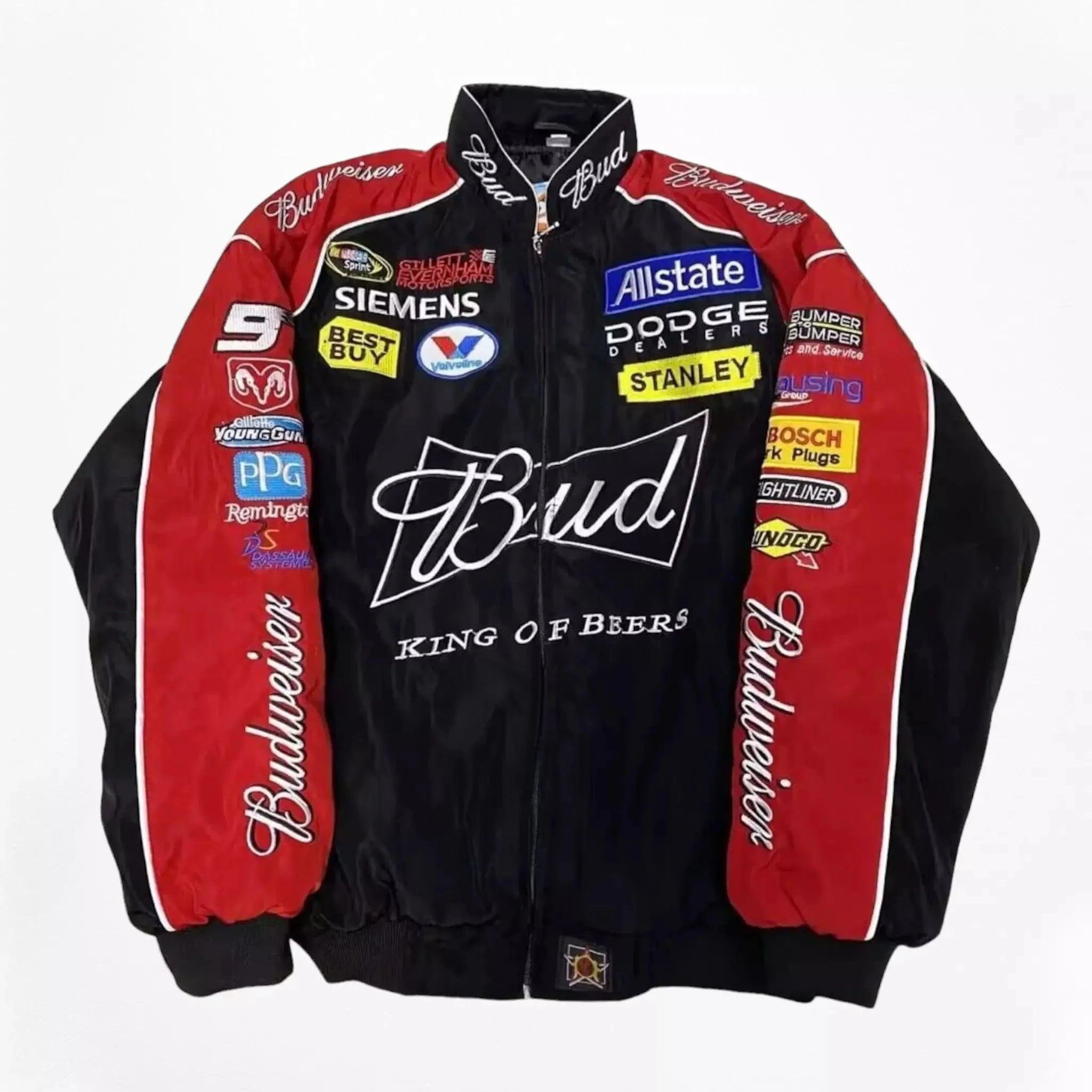 Budweiser F1 Embroidered Racing Jacket - Dash Racegear 