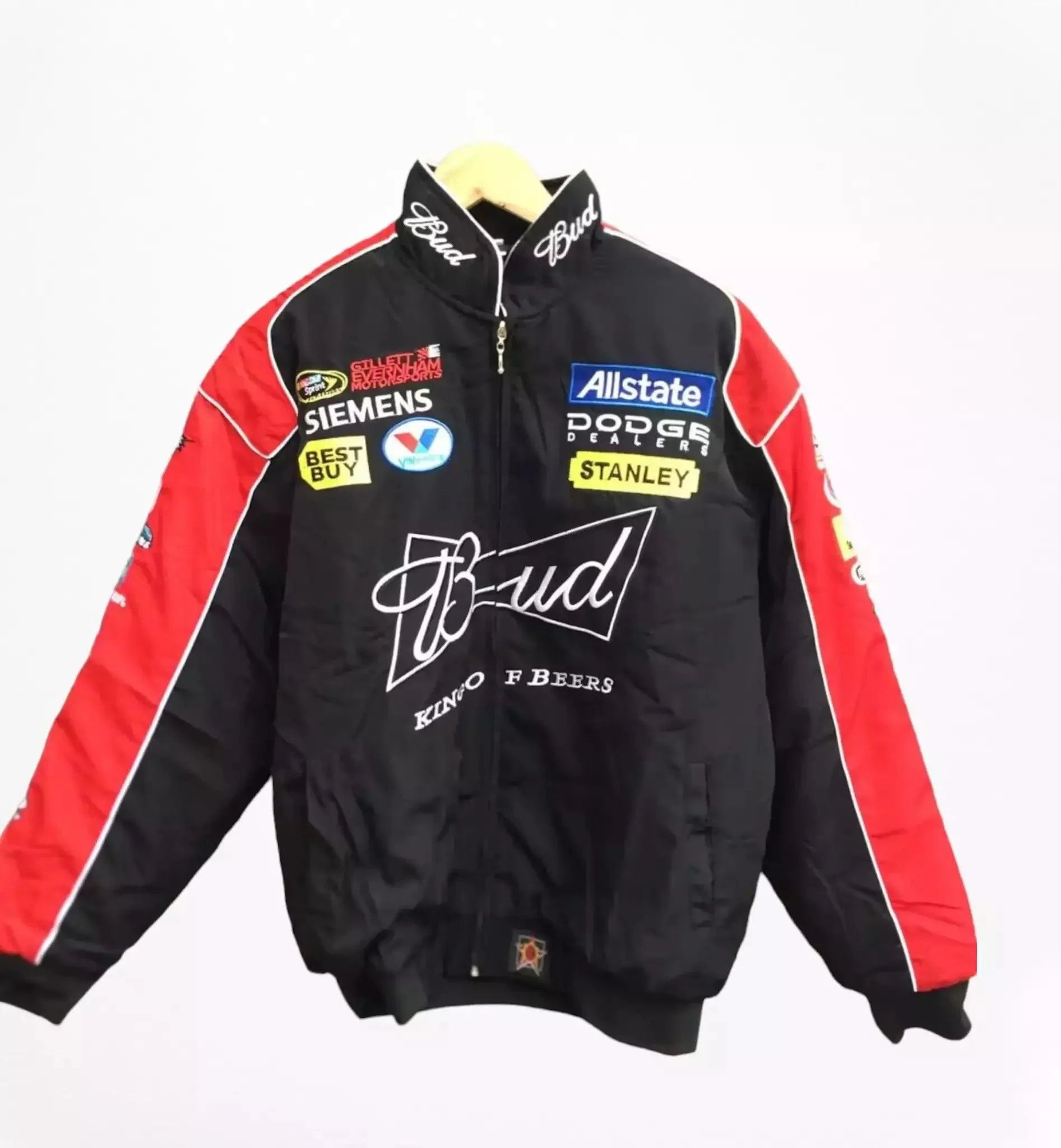 Budweiser F1 Embroidered Racing Jacket - Dash Racegear 