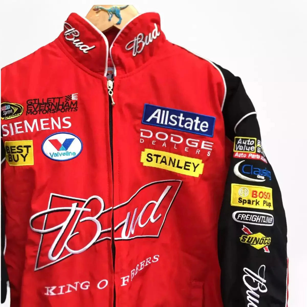 Budweiser F1 Embroidered Racing Jacket - Dash Racegear 