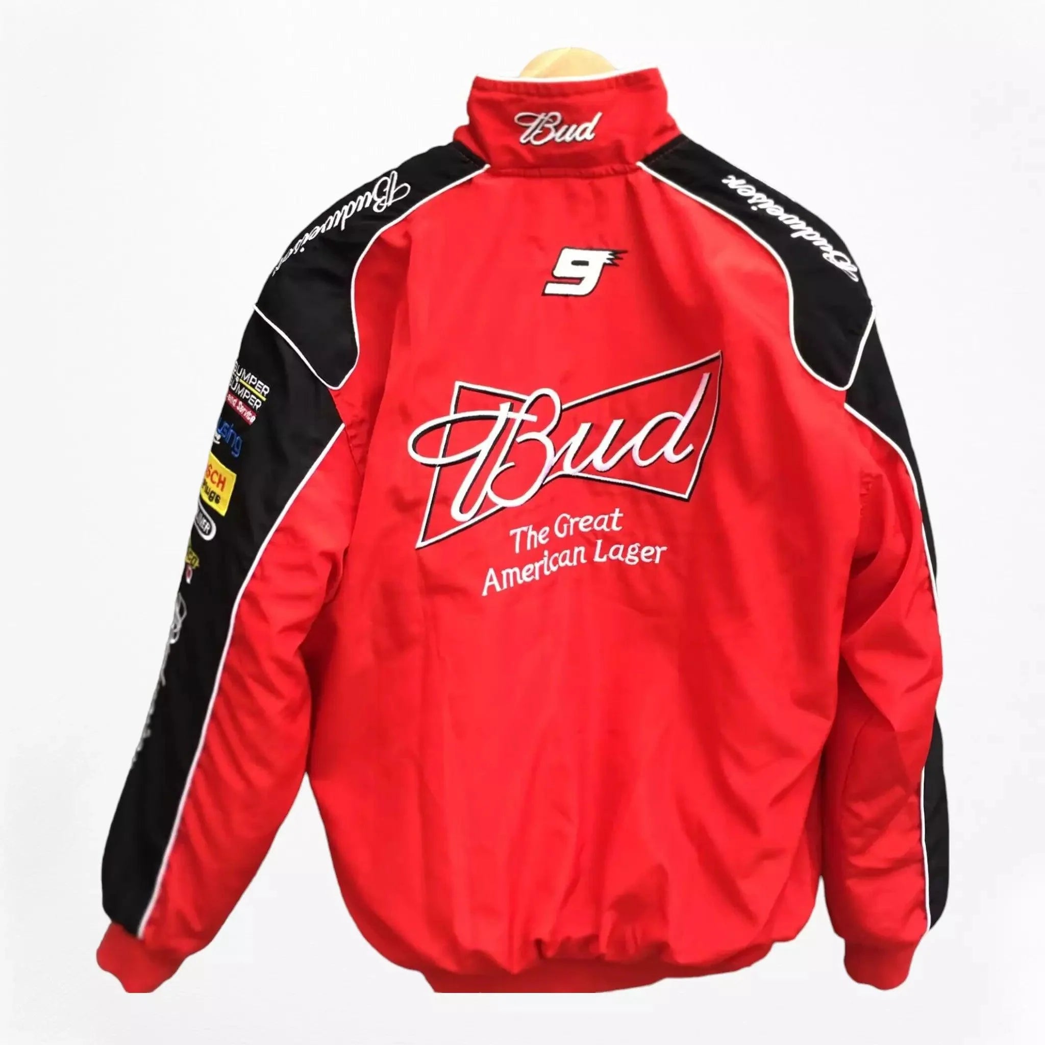 Budweiser F1 Embroidered Racing Jacket - Dash Racegear 