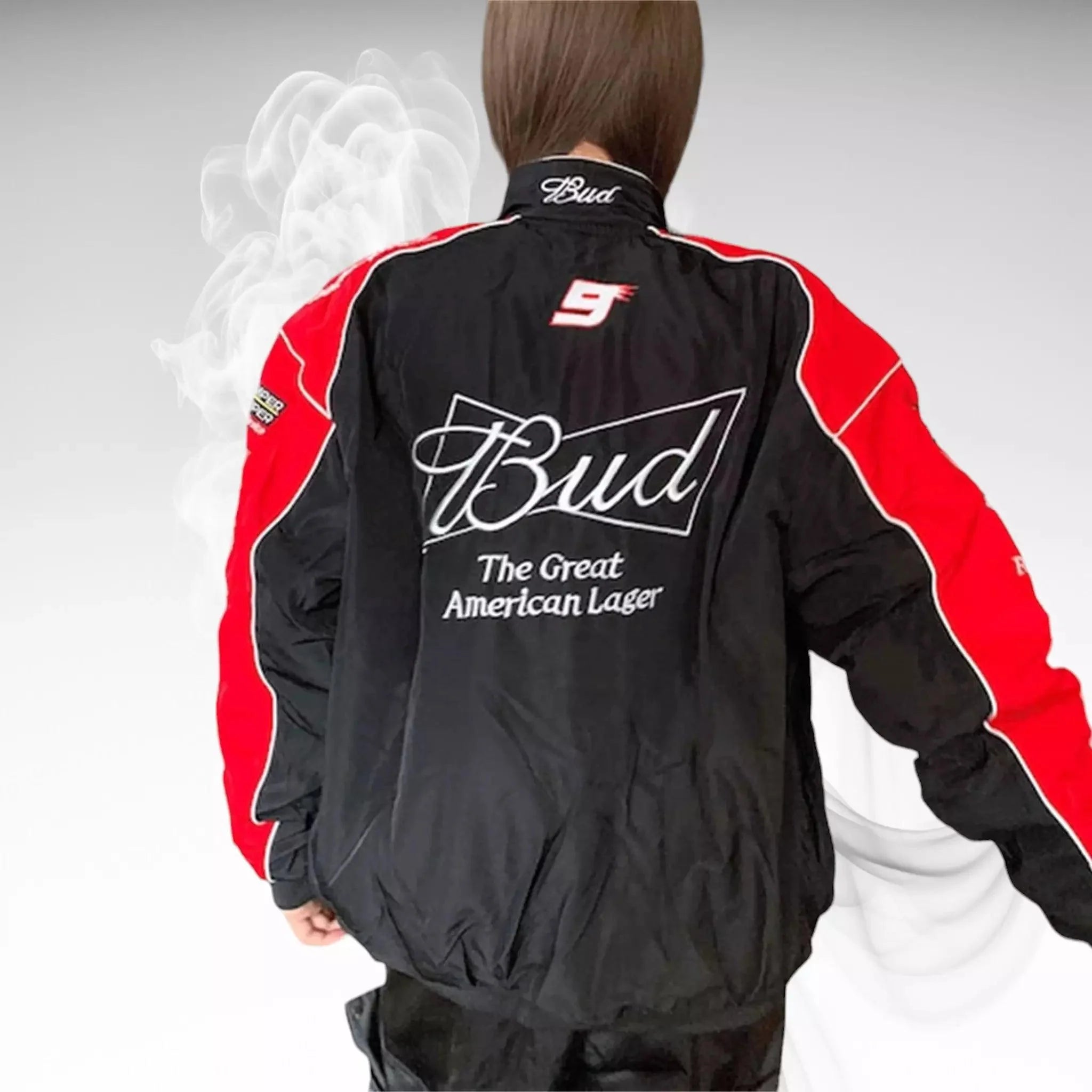 Budweiser F1 Racing Embroidered Retro Limited Edition Jacket - Dash Racegear 