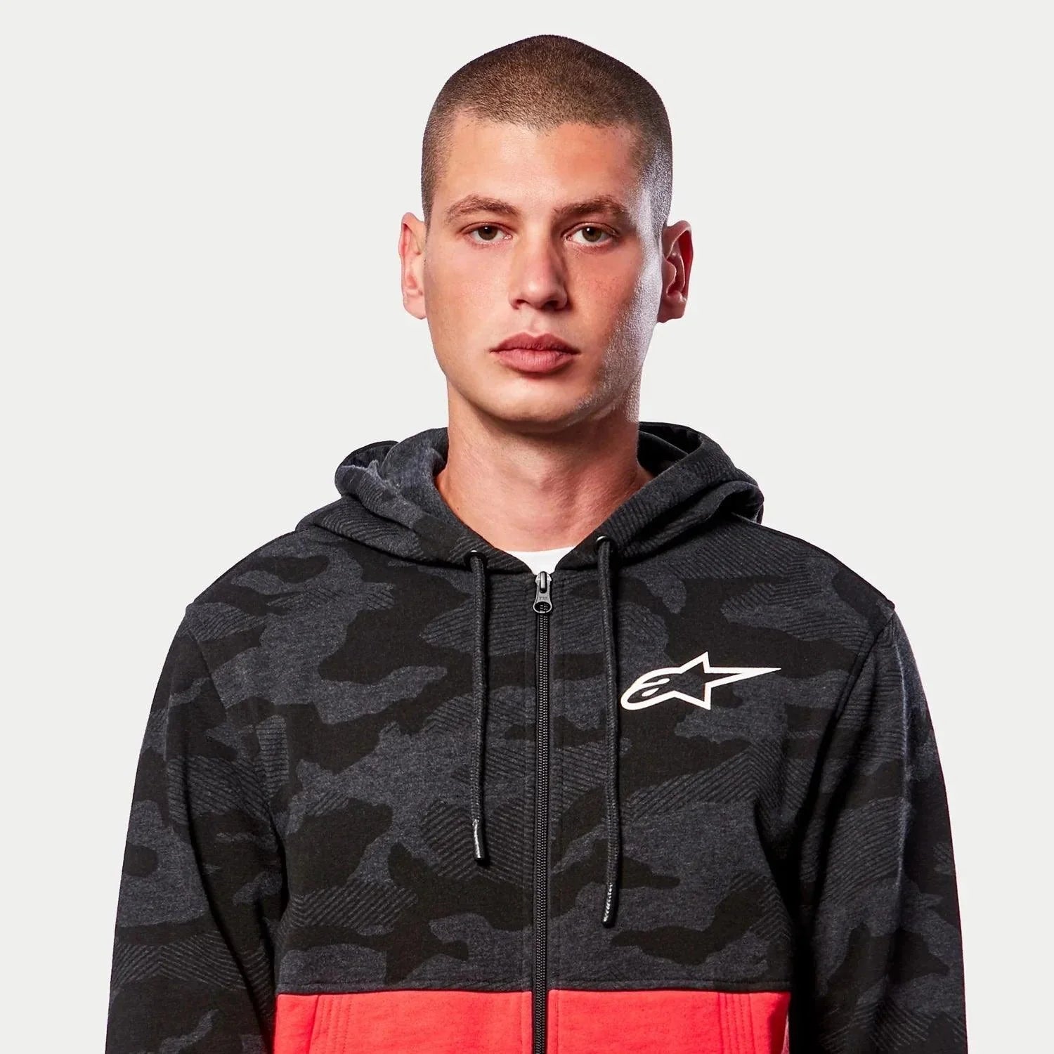 CAMO BLOCK HOODIE DASH RACEGEAR