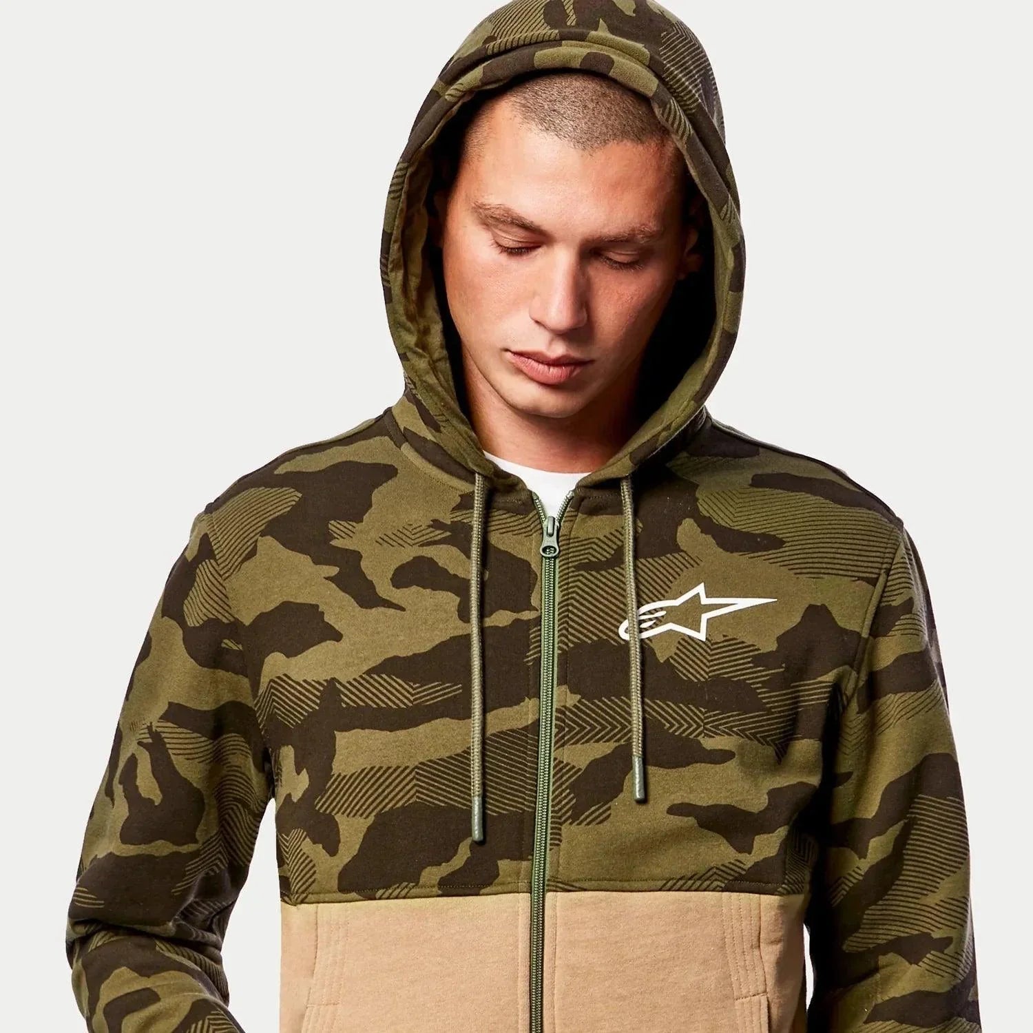 CAMO BLOCK HOODIE DASH RACEGEAR