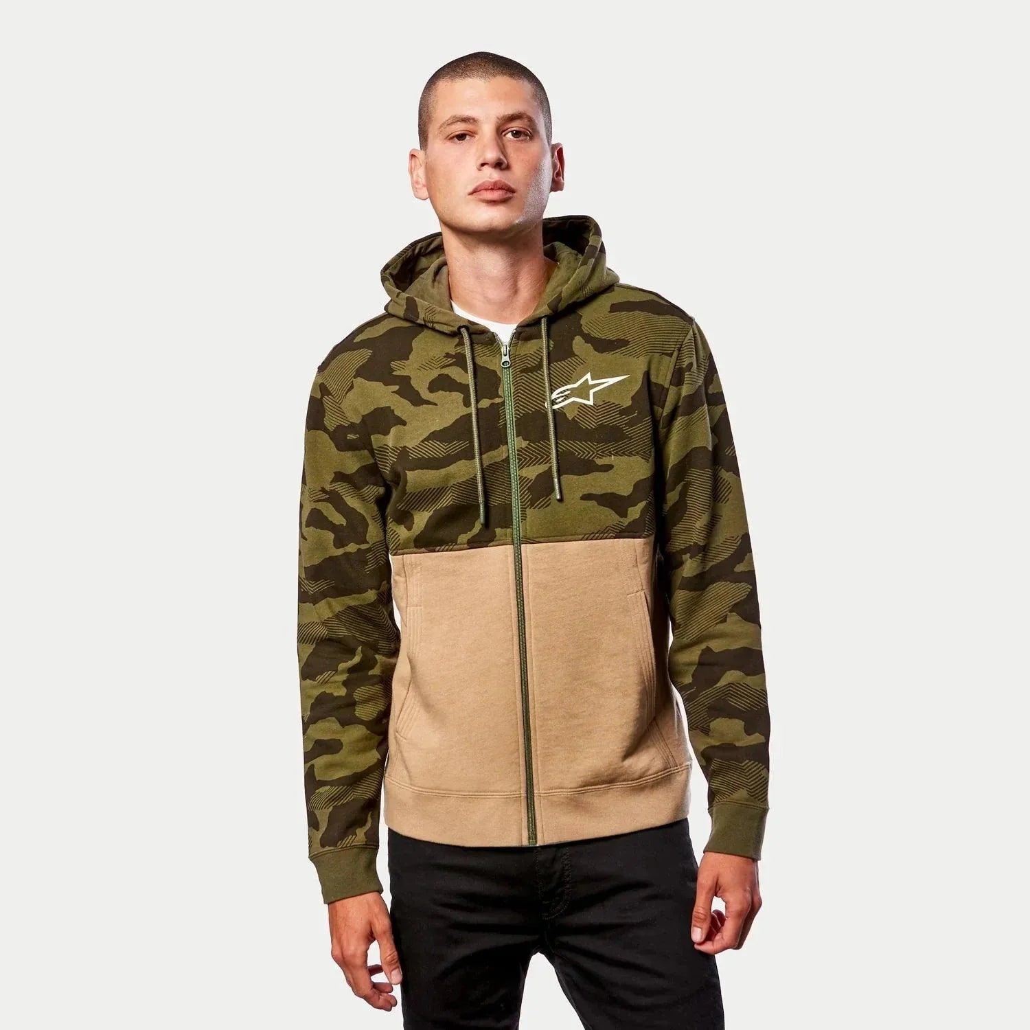 CAMO BLOCK HOODIE DASH RACEGEAR