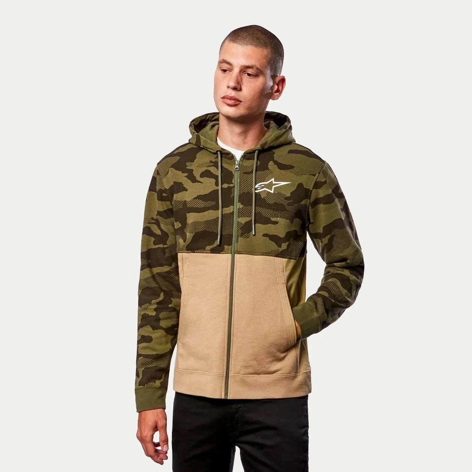 CAMO BLOCK HOODIE DASH RACEGEAR