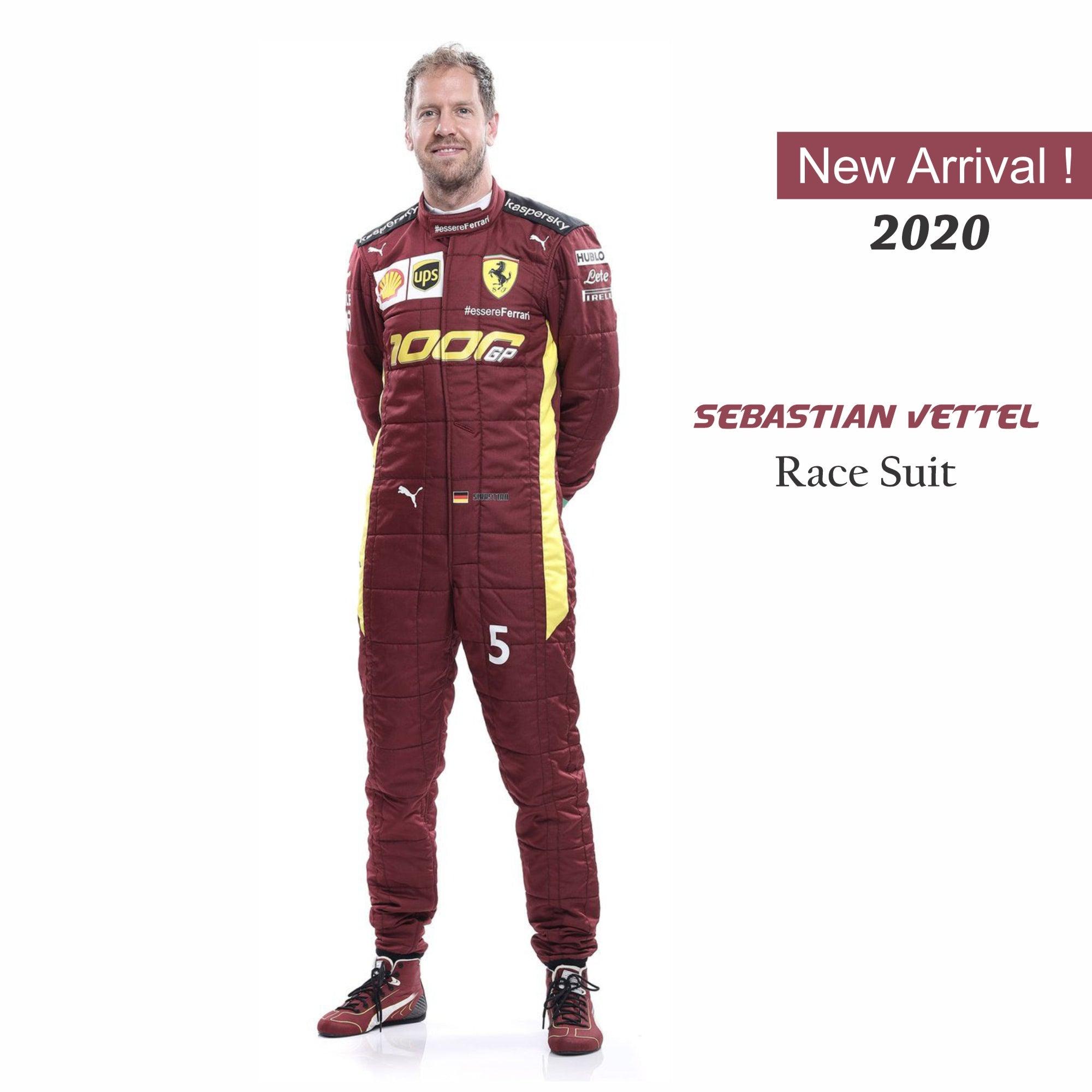 Charles Leclerc Sebastian Vettel Race Suit 2020 Replica Scuderia Ferrari 1000s DASH RACEGEAR