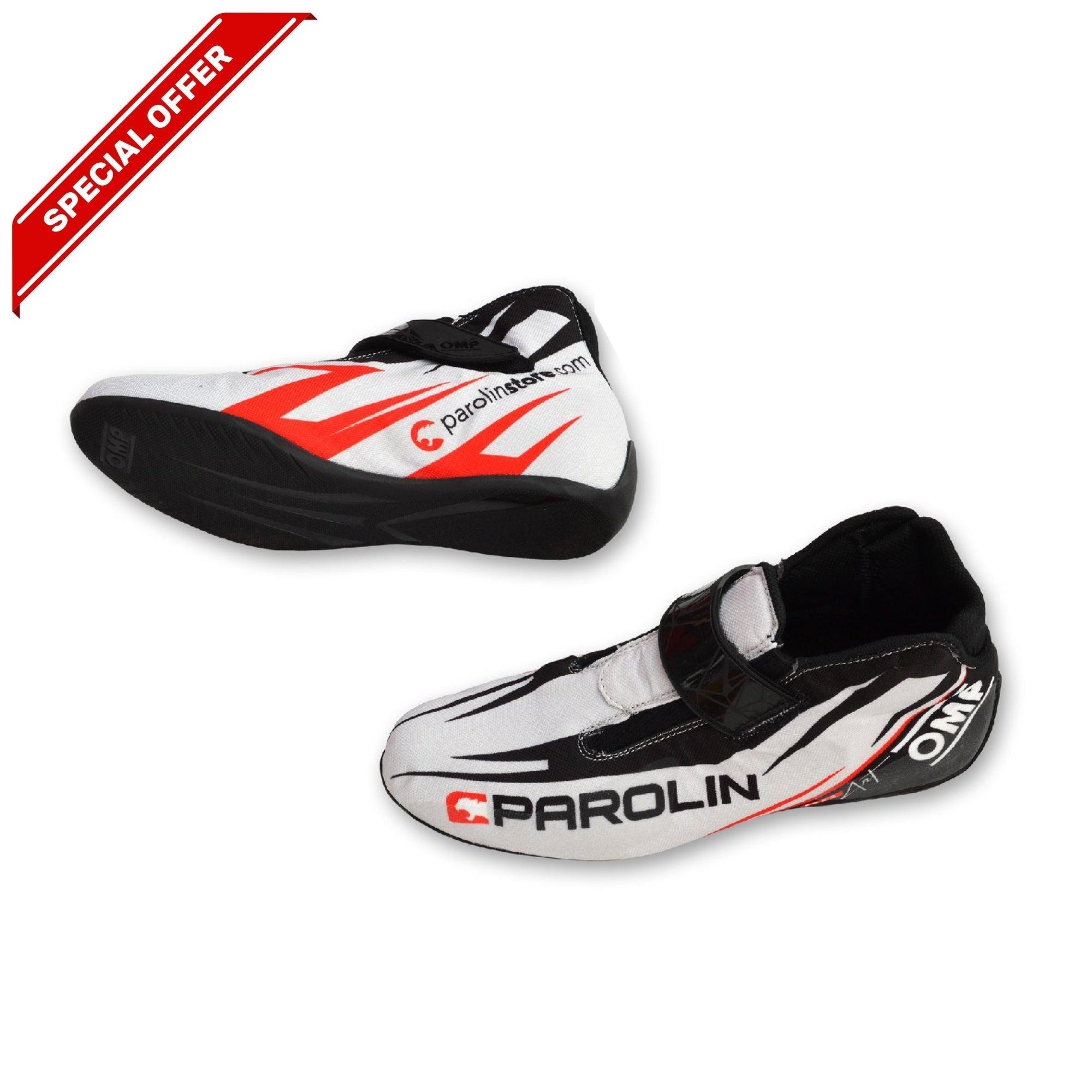 DRIVER SHOES OMP KS1 PAROLIN MOTORSPORT DASH RACEGEAR