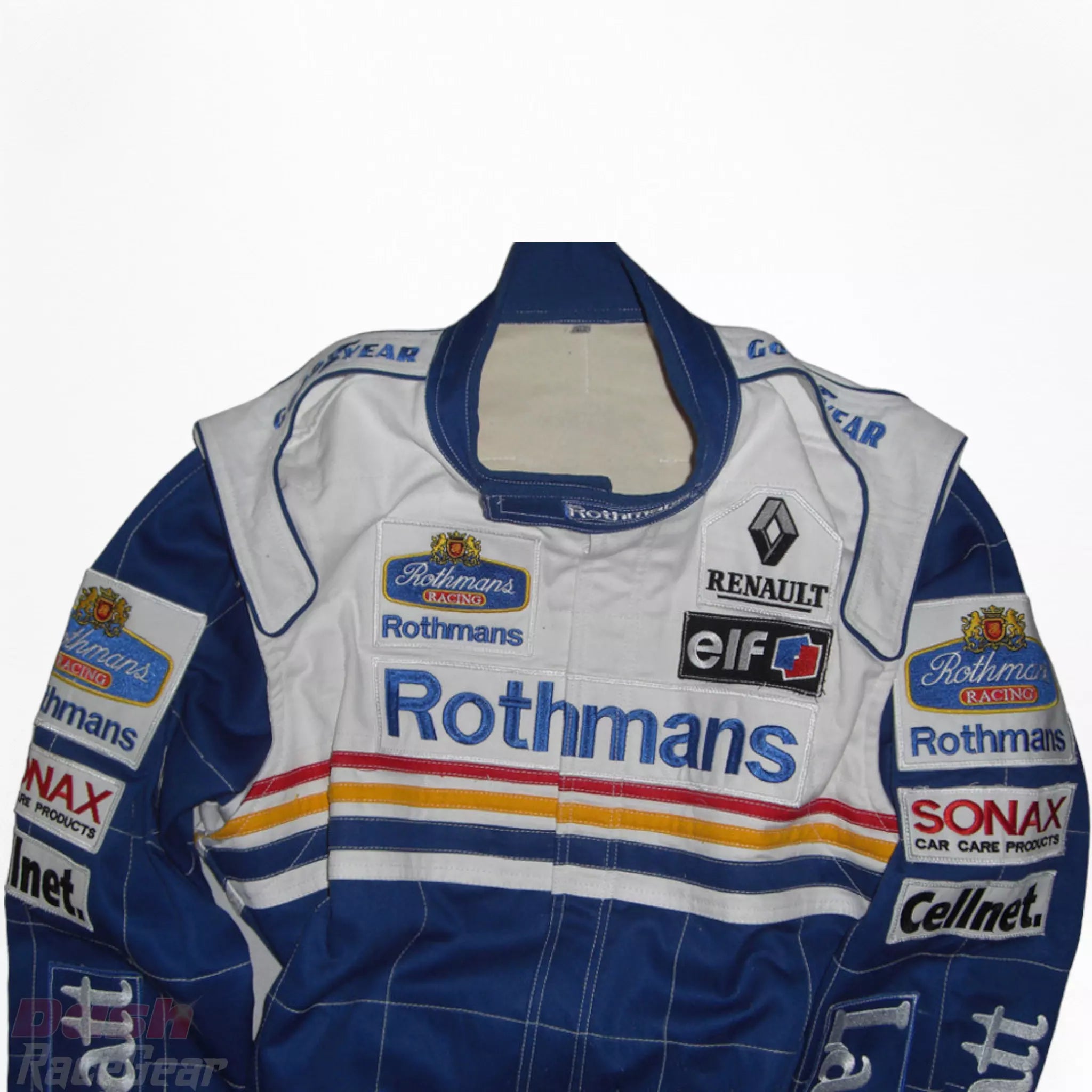 Damon Hill 1997 Williams F1 Embroidered Racing Suit