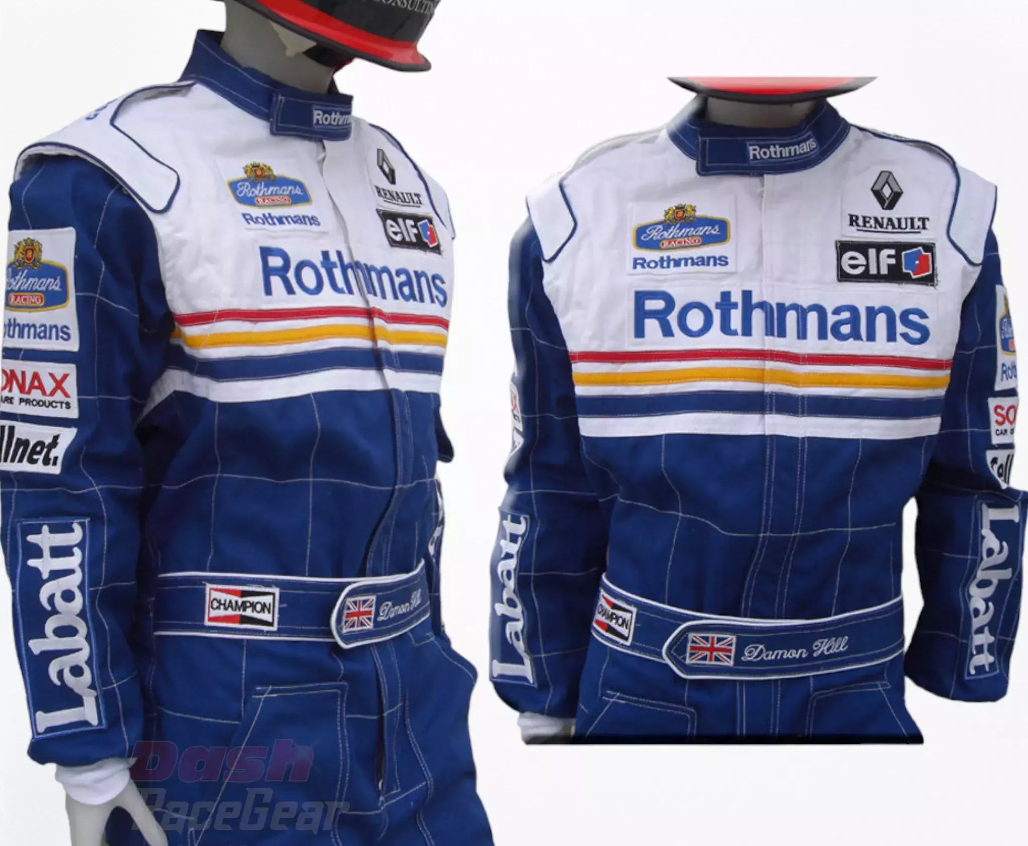 Damon Hill 1997 Williams F1 Embroidered Racing Suit