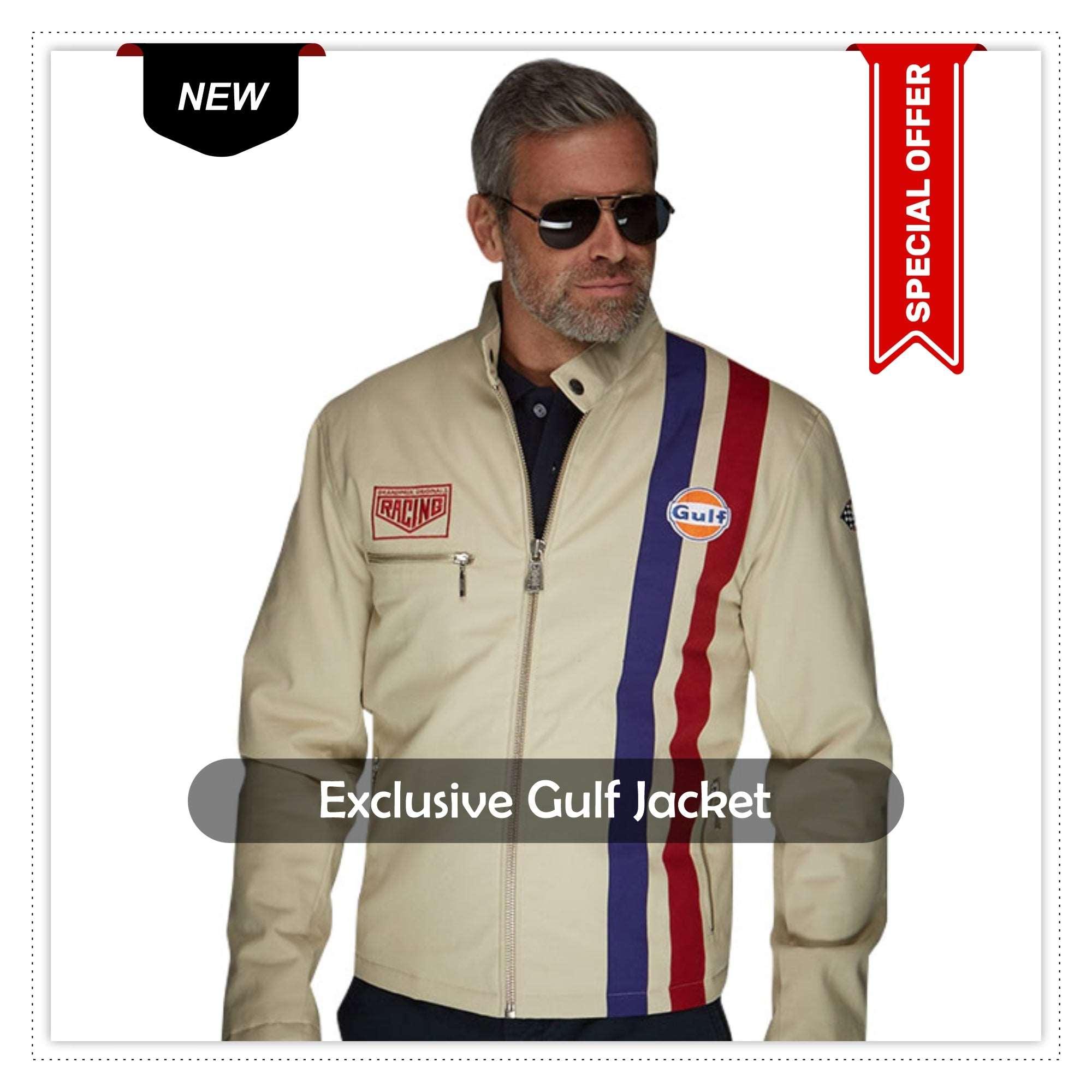 Dash Exlusive Gulf Jacket Roadmaster sand DASH RACEGEAR