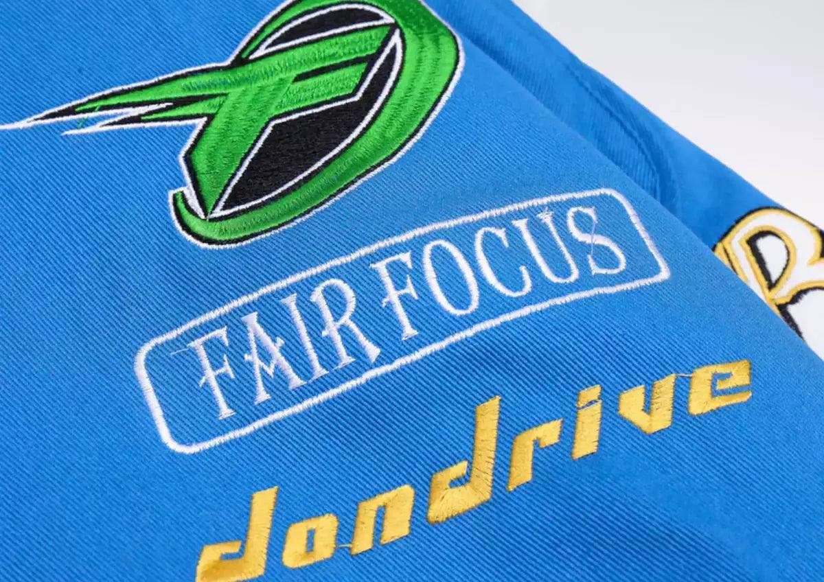 FAIR FOCUS EMBROIDERED RACING JACKET - Dash Racegear 