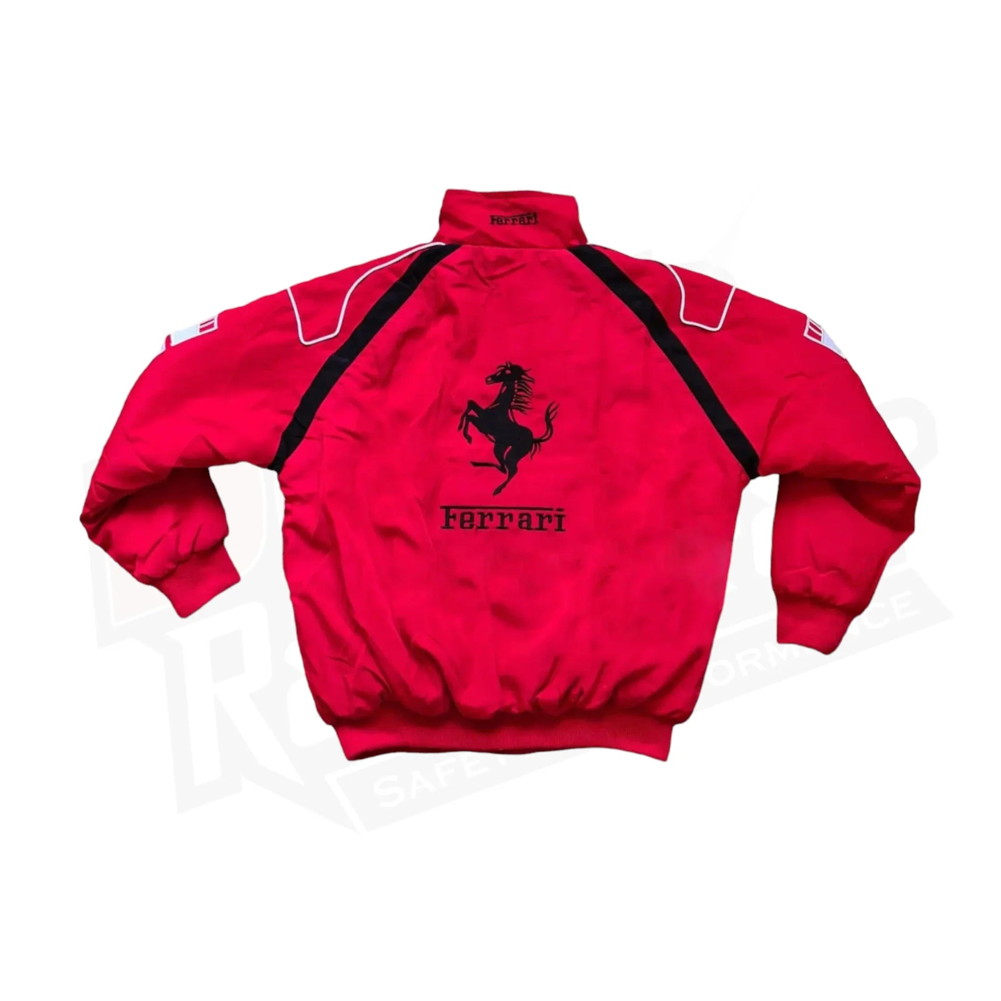 Ferrari F1 Racing Embroidered Bomber Jacket Dash Racegear