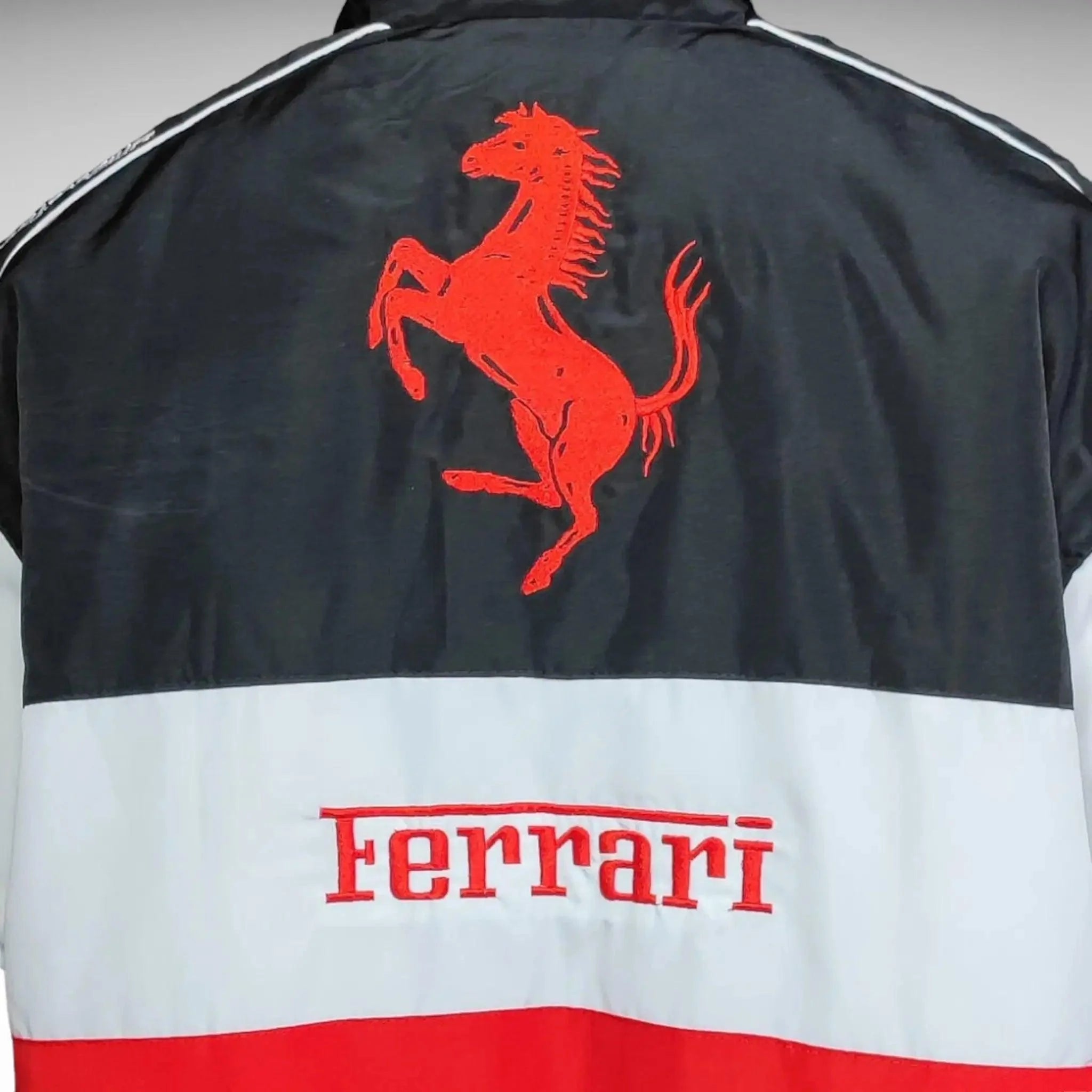 Ferrari Formula One Racing Embroidered jacket Multi Patch - Dash Racegear