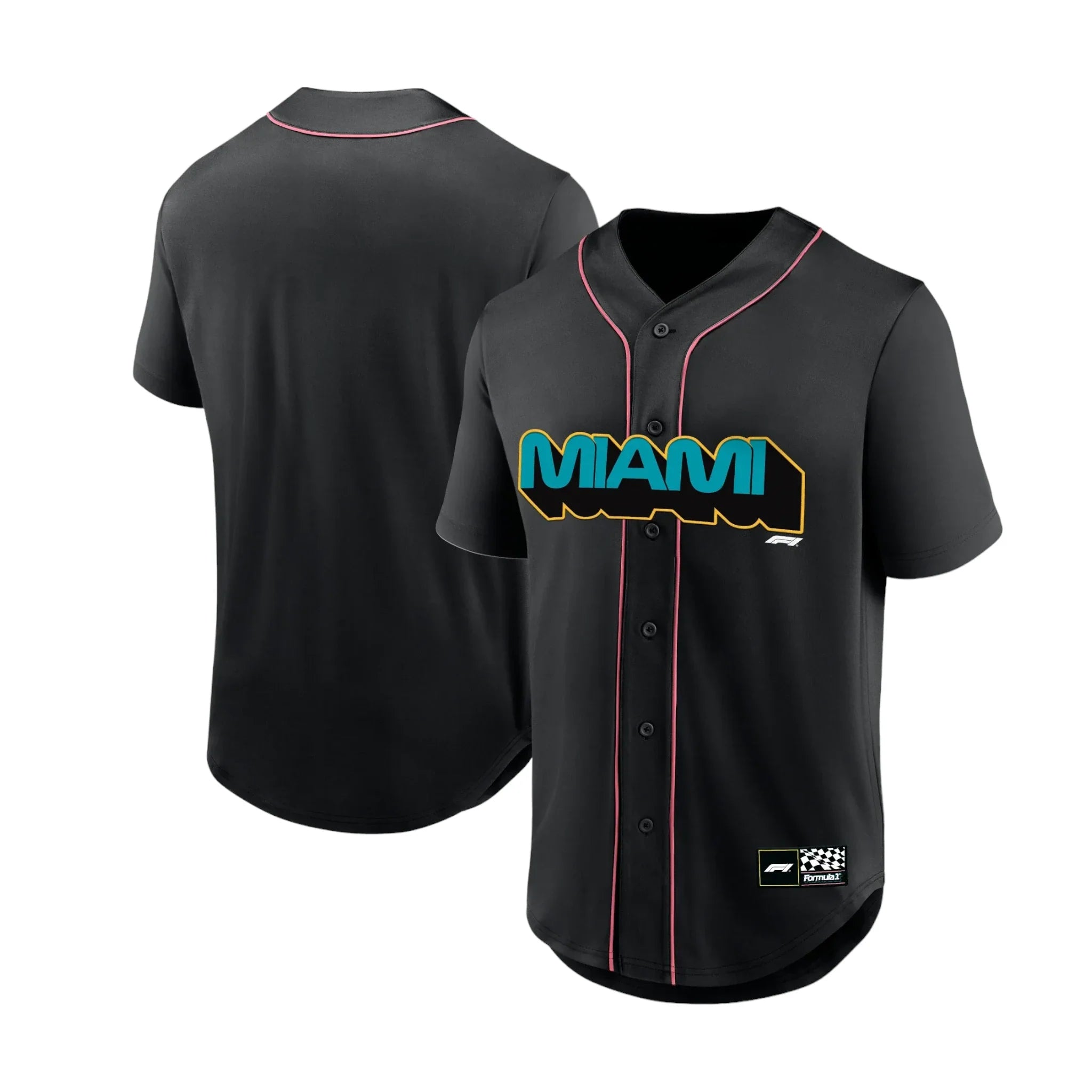 Formula 1 Miami Franchise Baseball Jersey DASH RACEGEAR