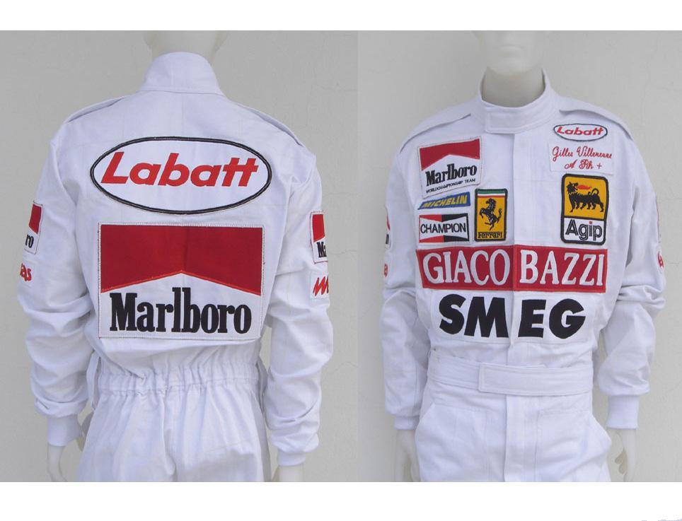 Gilles Villeneuve 1980 Racing Suit Replica / Ferrari F1 | Dash Racegear DASH RACEGEAR