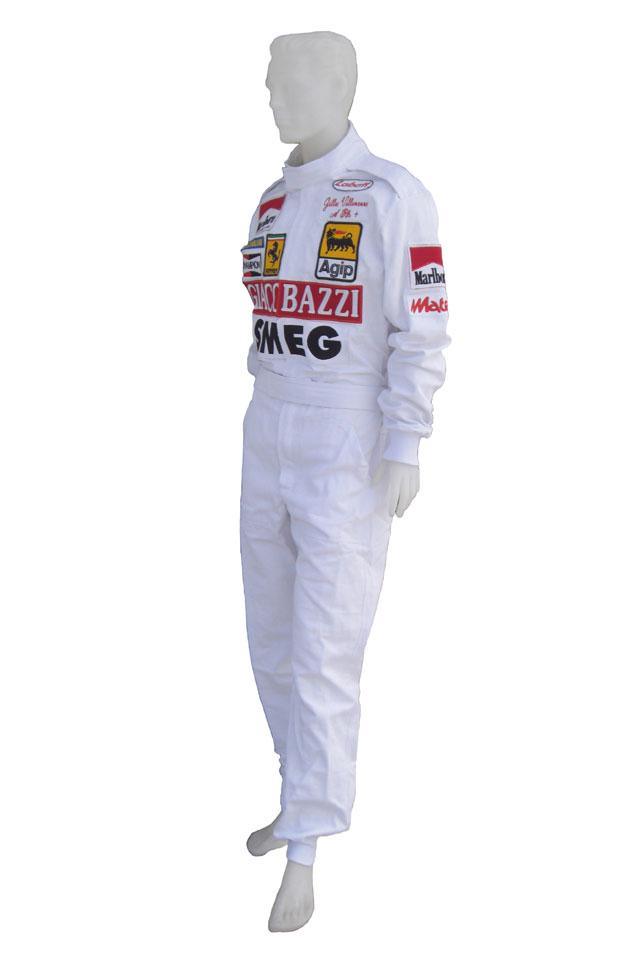 Gilles Villeneuve 1980 Racing Suit Replica / Ferrari F1 | Dash Racegear DASH RACEGEAR