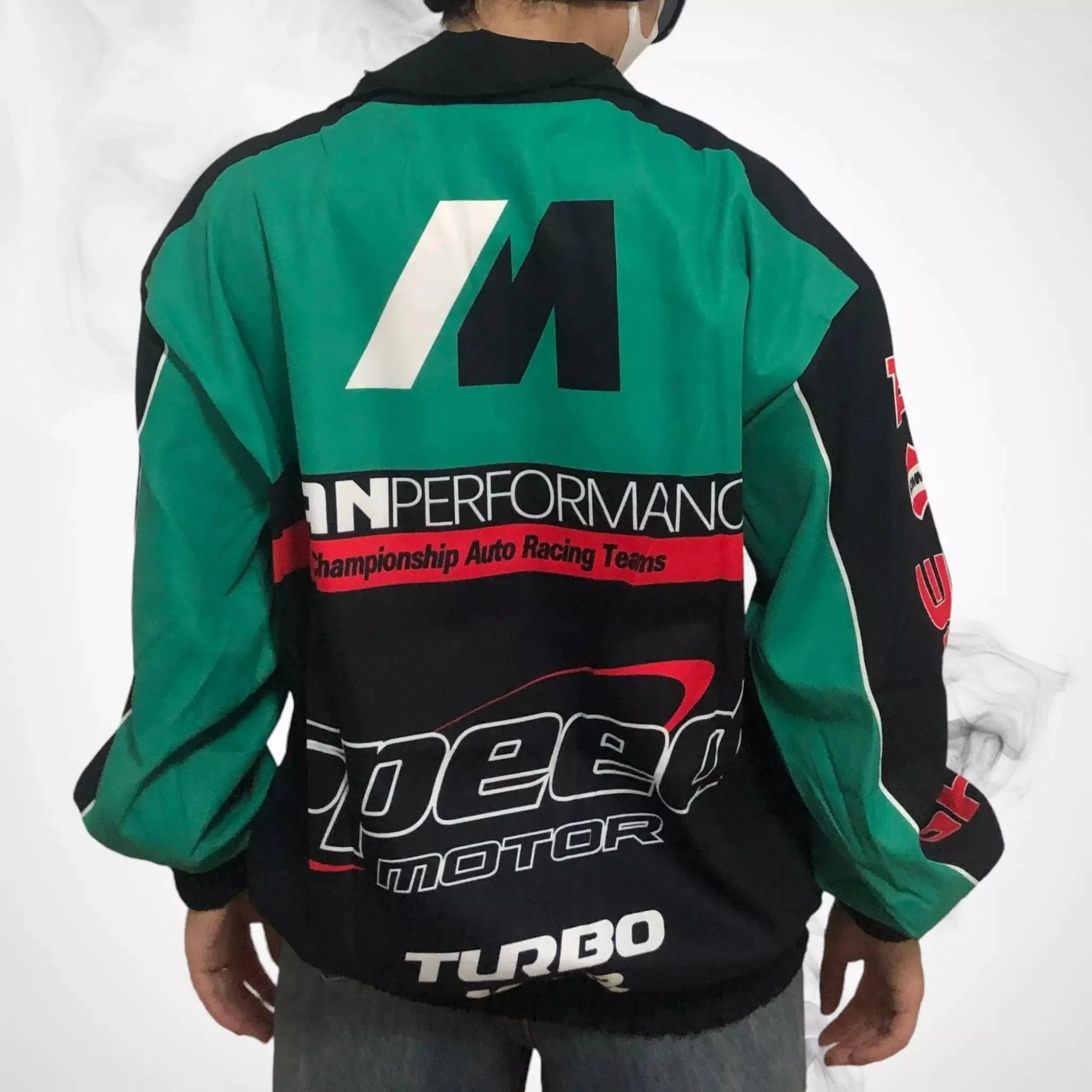 Speed Motor Green racing jacket - Dash Racegear 