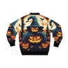 Halloween Jack O Lantern Unisex Bomber Jacket Dash Racegear