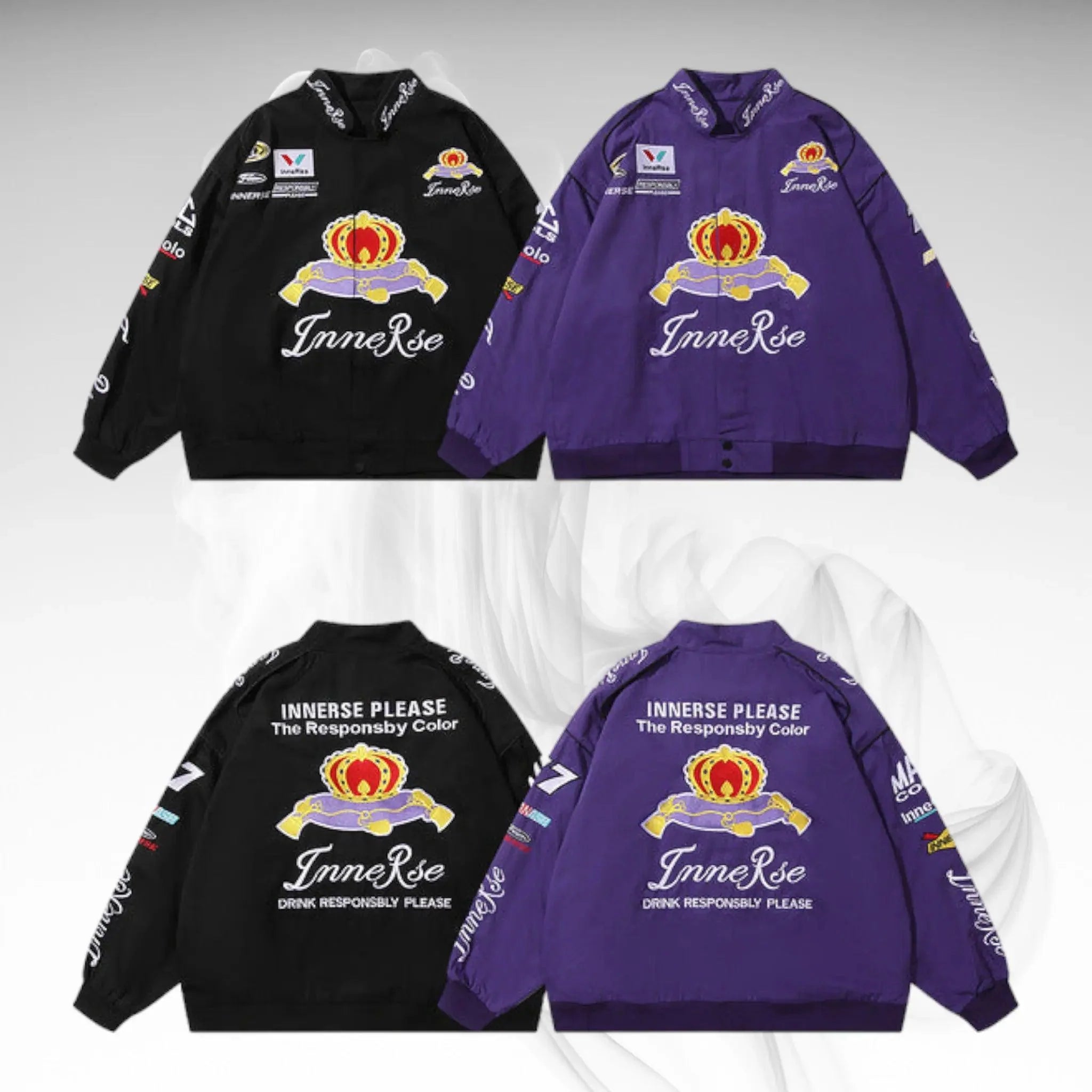 INNERSE NASCAR RACING EMBROIDERED JACKET - Dash Racegear