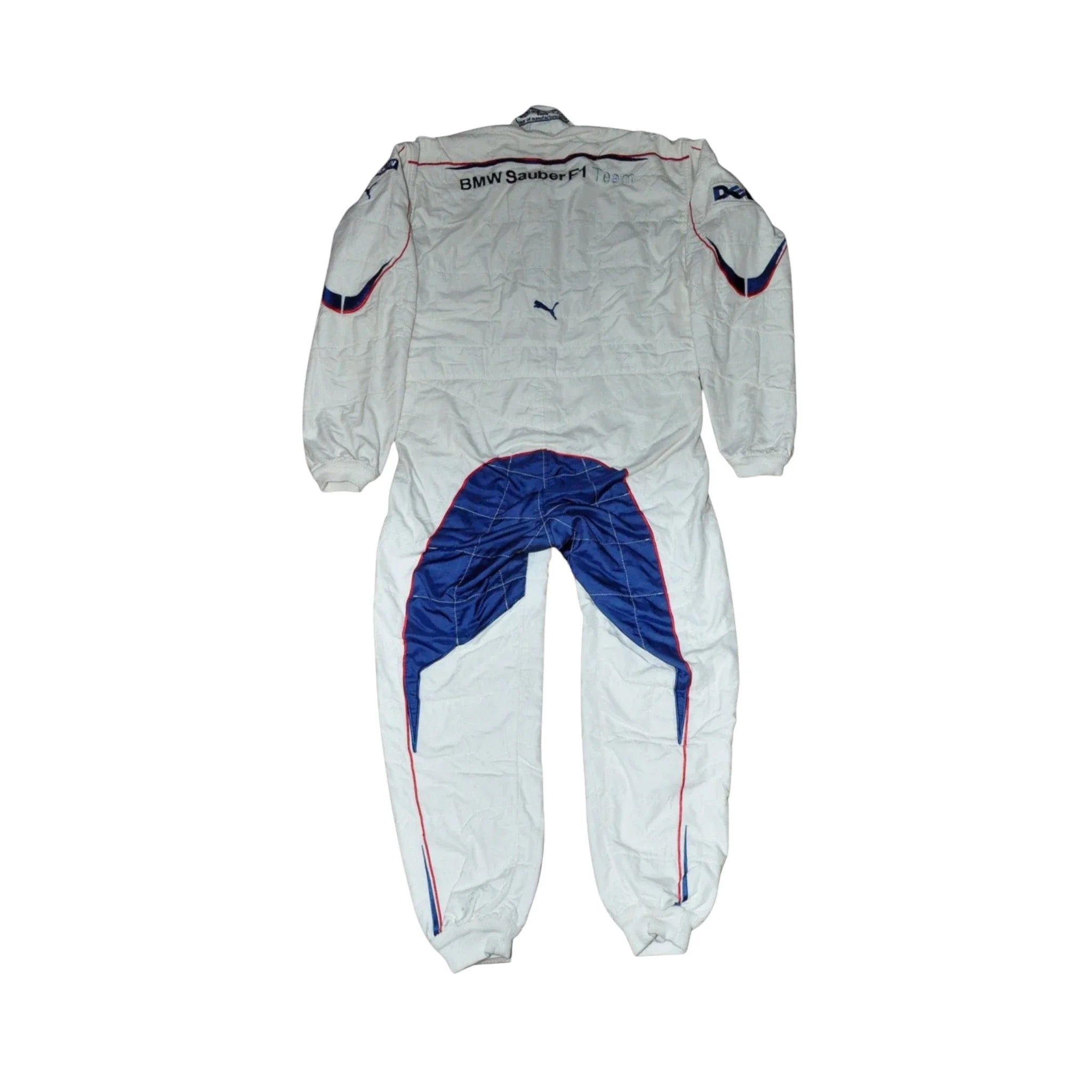 JACQUES VILLENEUVE USED & SIGNED BMW SAUBER 2006 Bahrain GP F1 Race SUIT