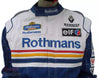 Jaques Villeneuve 1997 Replica F1 Embroidered Racing suit / Williams F1 - Dash Racegear 