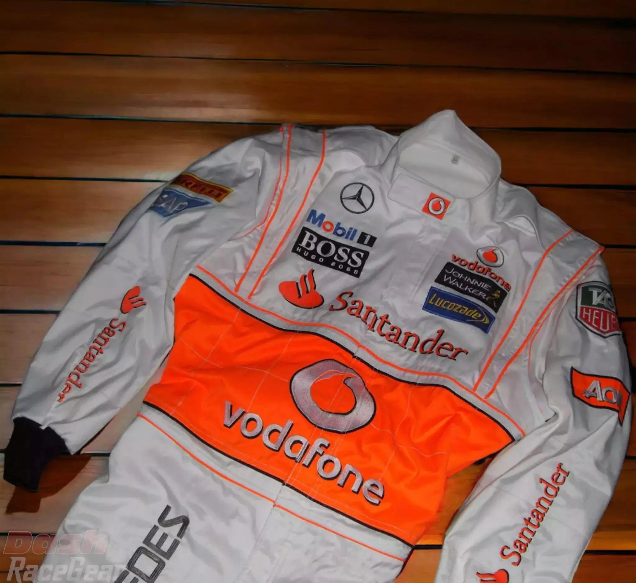 Jenson Button 2013 McLaren F1 Embroidered Racing suit - Dash Racegear 