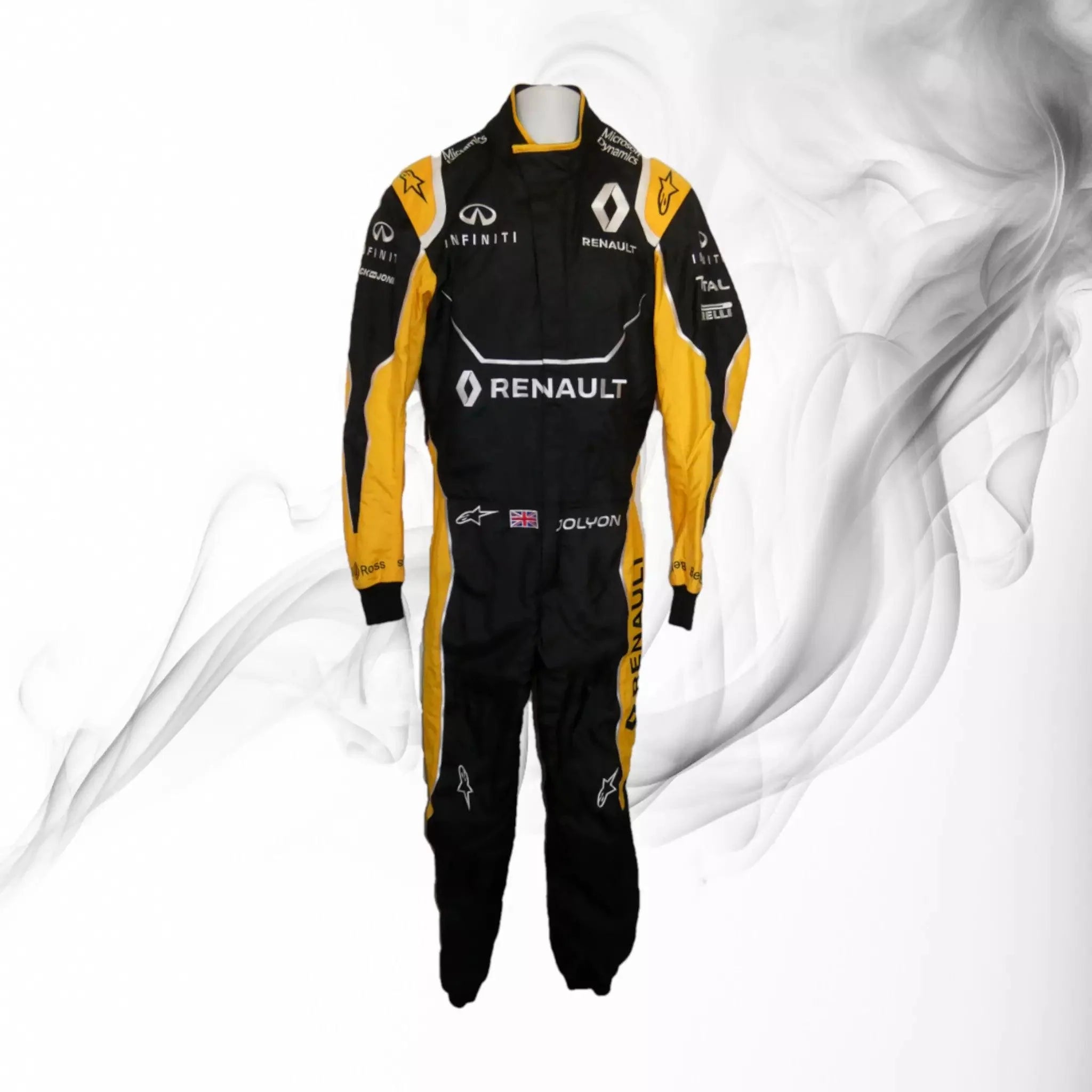 Jolyon Palmer 2016 Renault Sport F1 promotional race suit - Dash Racegear 