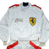 Juan Manuel Fangio SIGNED VINTAGE FERRARI F1 REPLICA Race SUIT