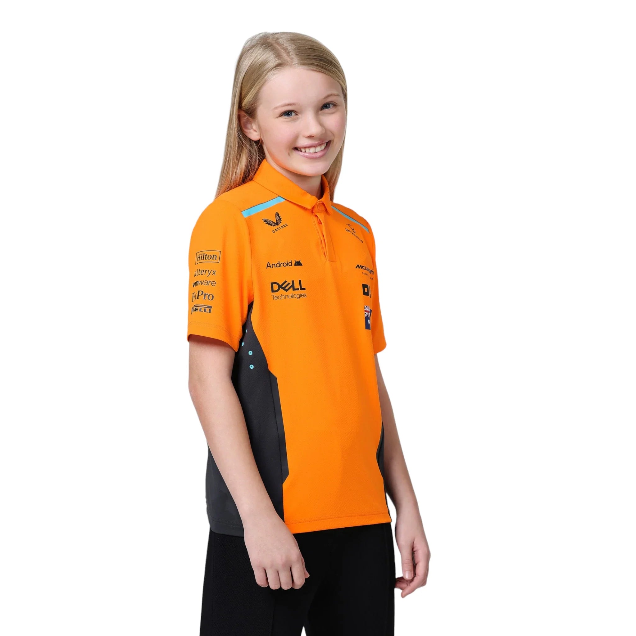 Junior Official Teamwear Polo Shirt Oscar Piastri Formula 1