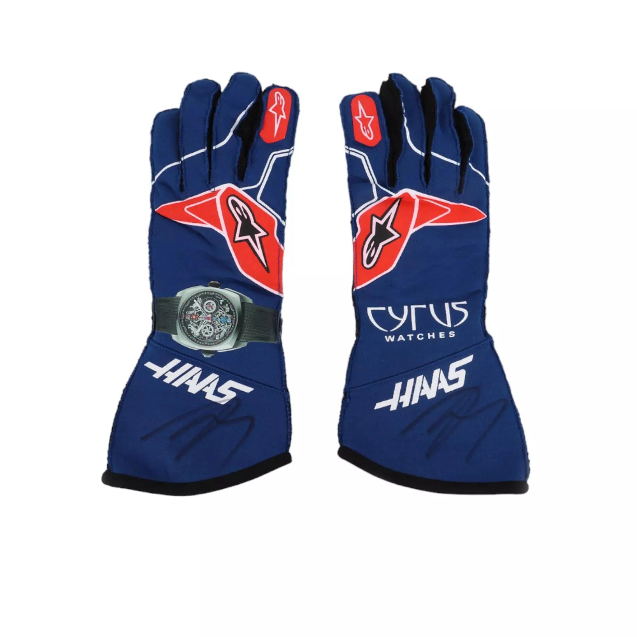 2022 KEVIN MAGNUSSEN REPLICA RACE GLOVES - Dash Racegear 