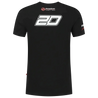 Kevin Magnussen 2023 T-shirt Black New desinged - Dash Racegear 