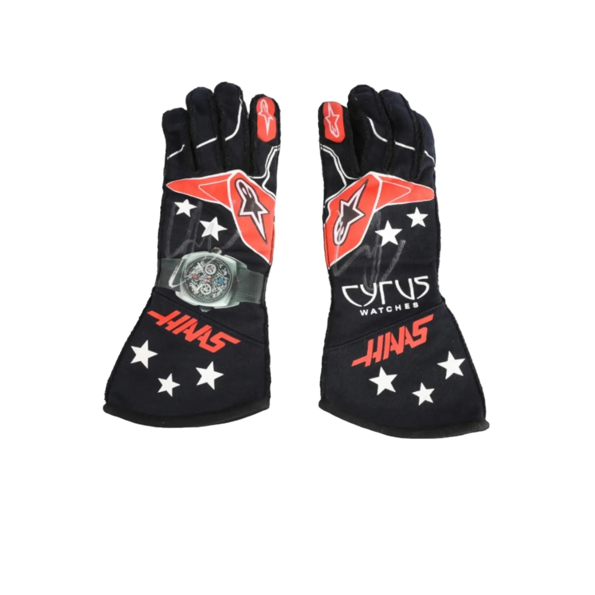 2022 Kevin Magnussen RACING GLOVES - Dash Racegear 