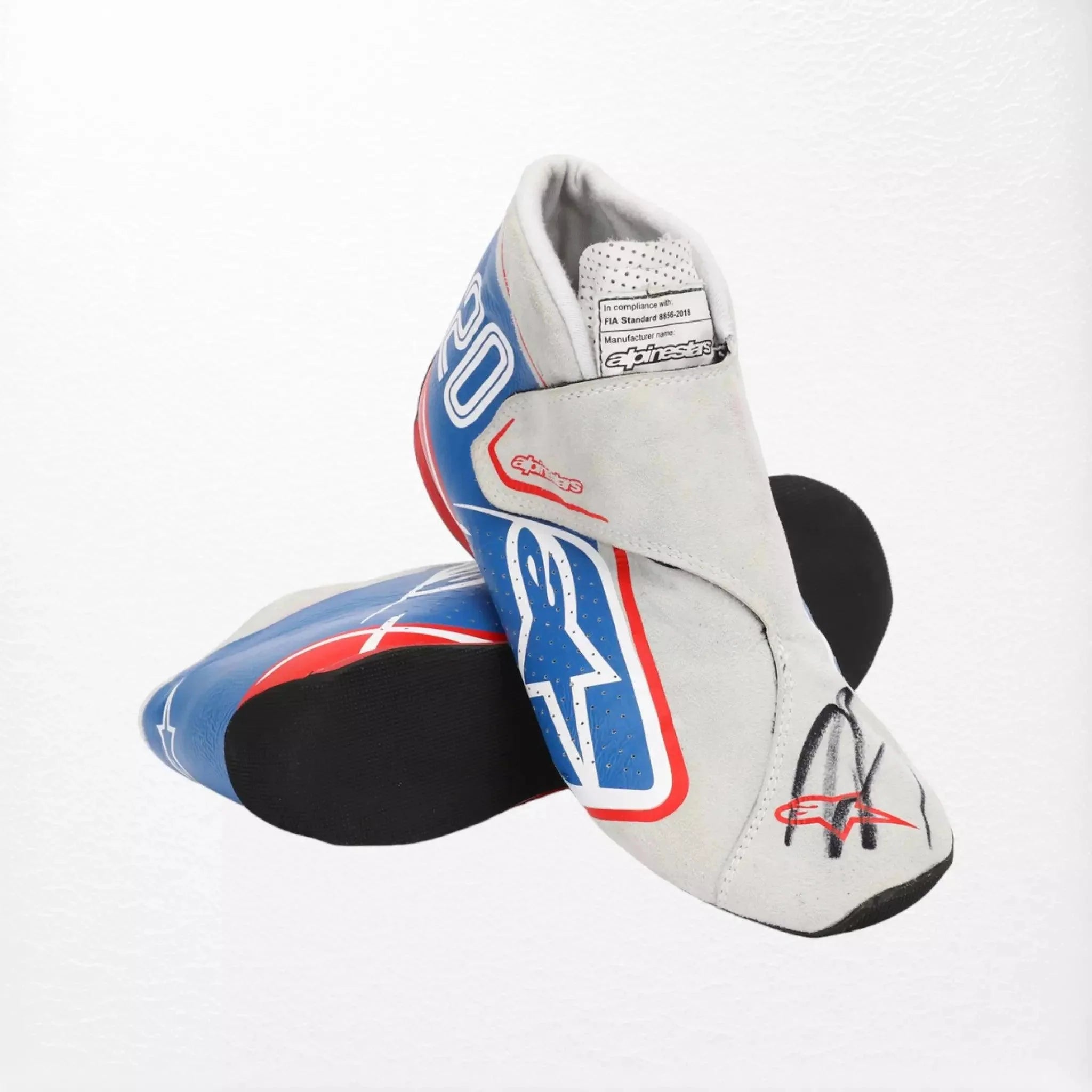 Kevin Magnussen Race Boots - Italian GP 2022 - Dash Racegear 