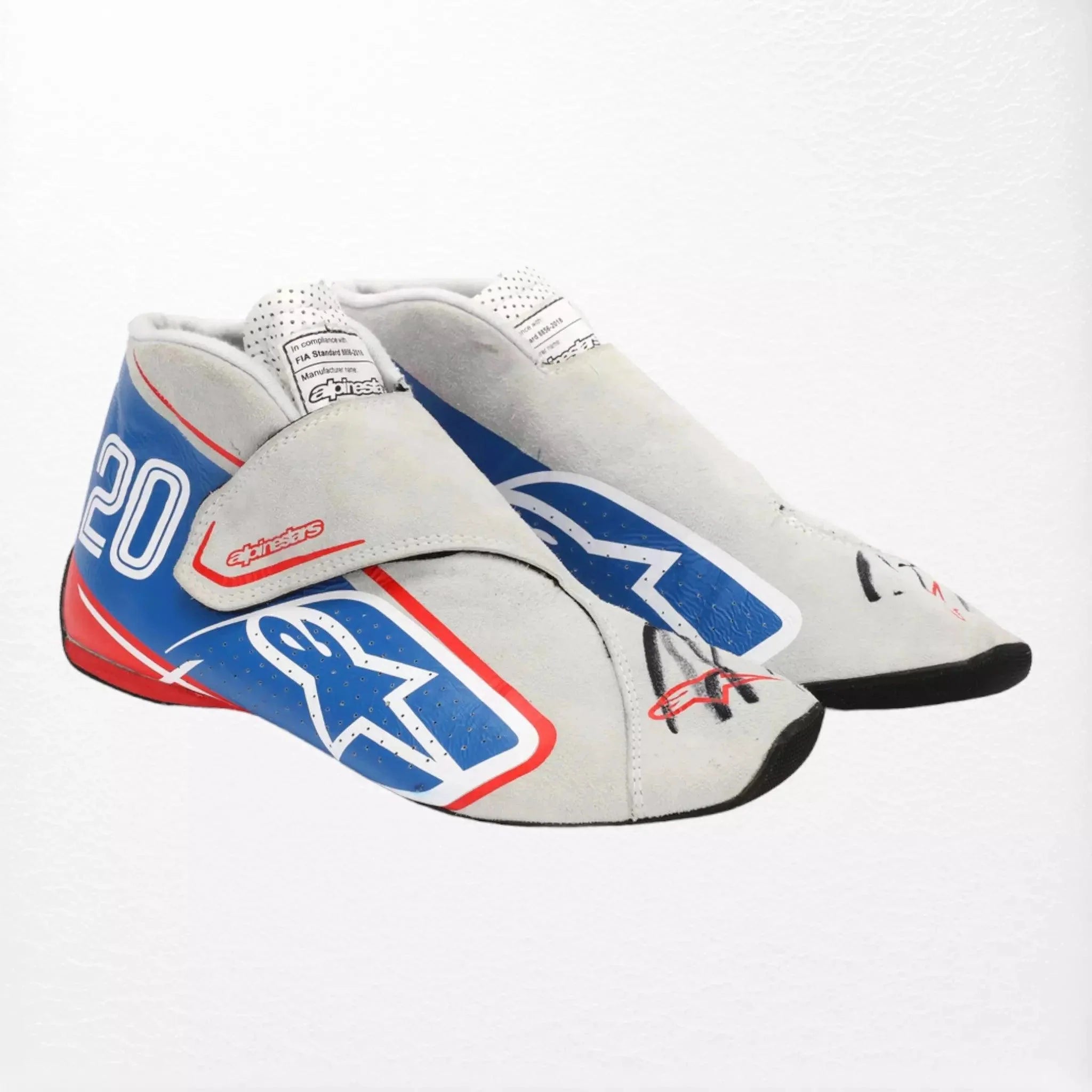 Kevin Magnussen Race Boots - Italian GP 2022 - Dash Racegear 