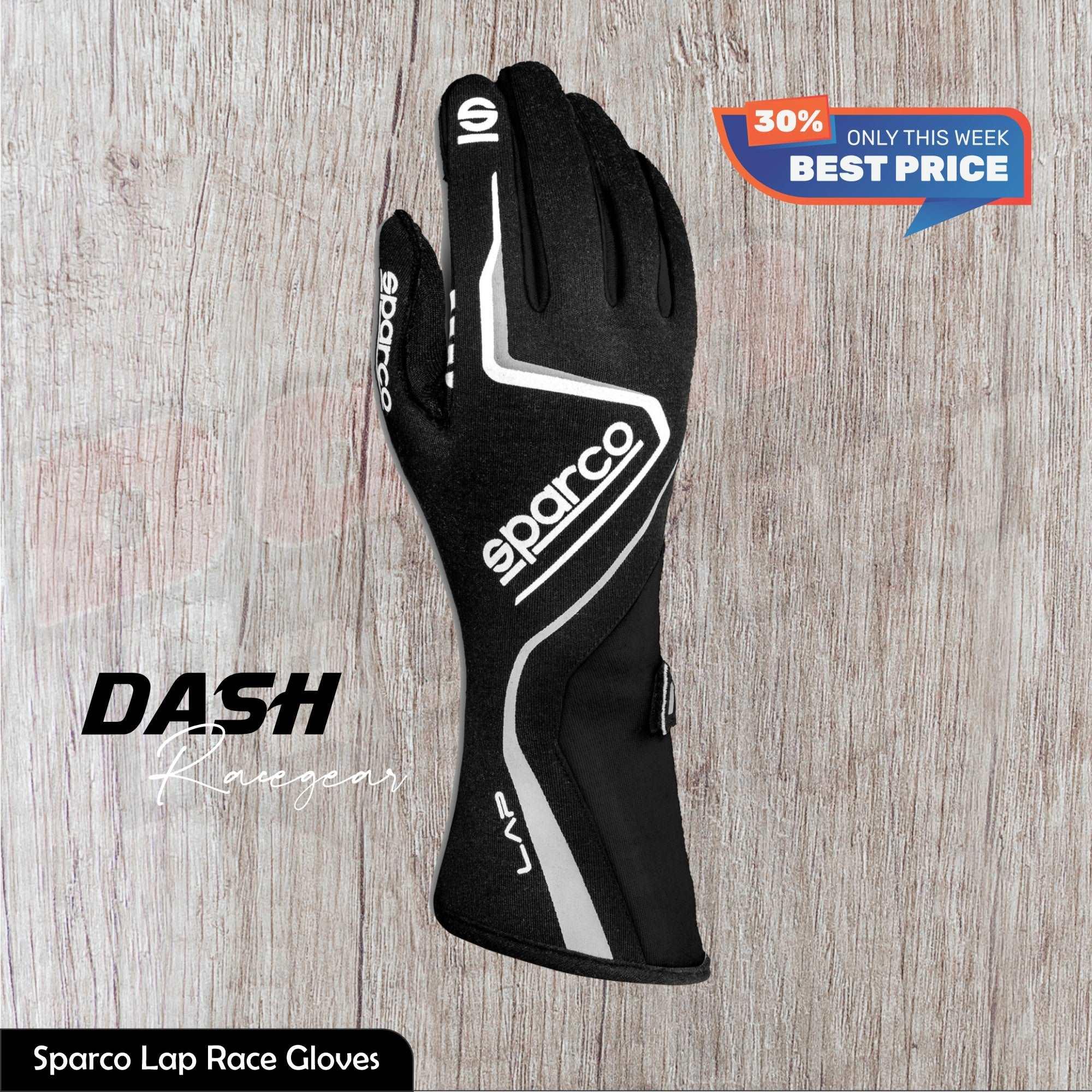 LAP RACE GLOVES SPARCO DASH RACEGEAR