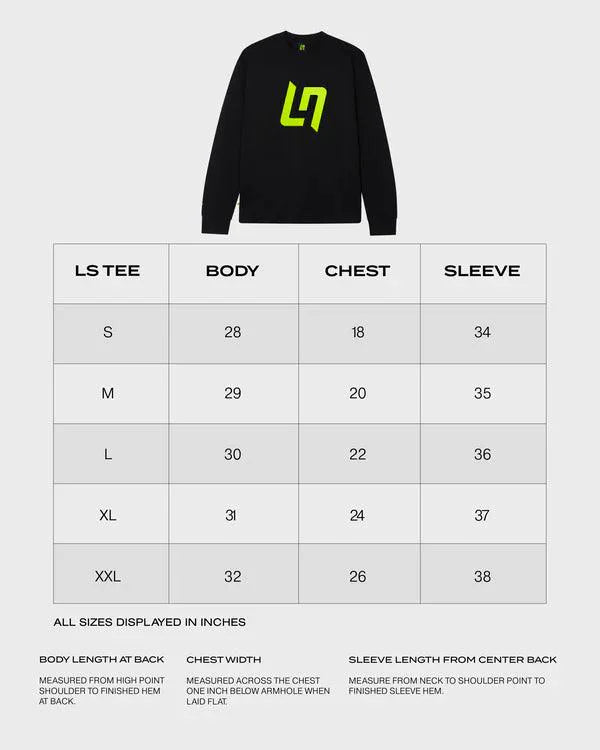 LN LONG SLEEVE TEE desh racegear