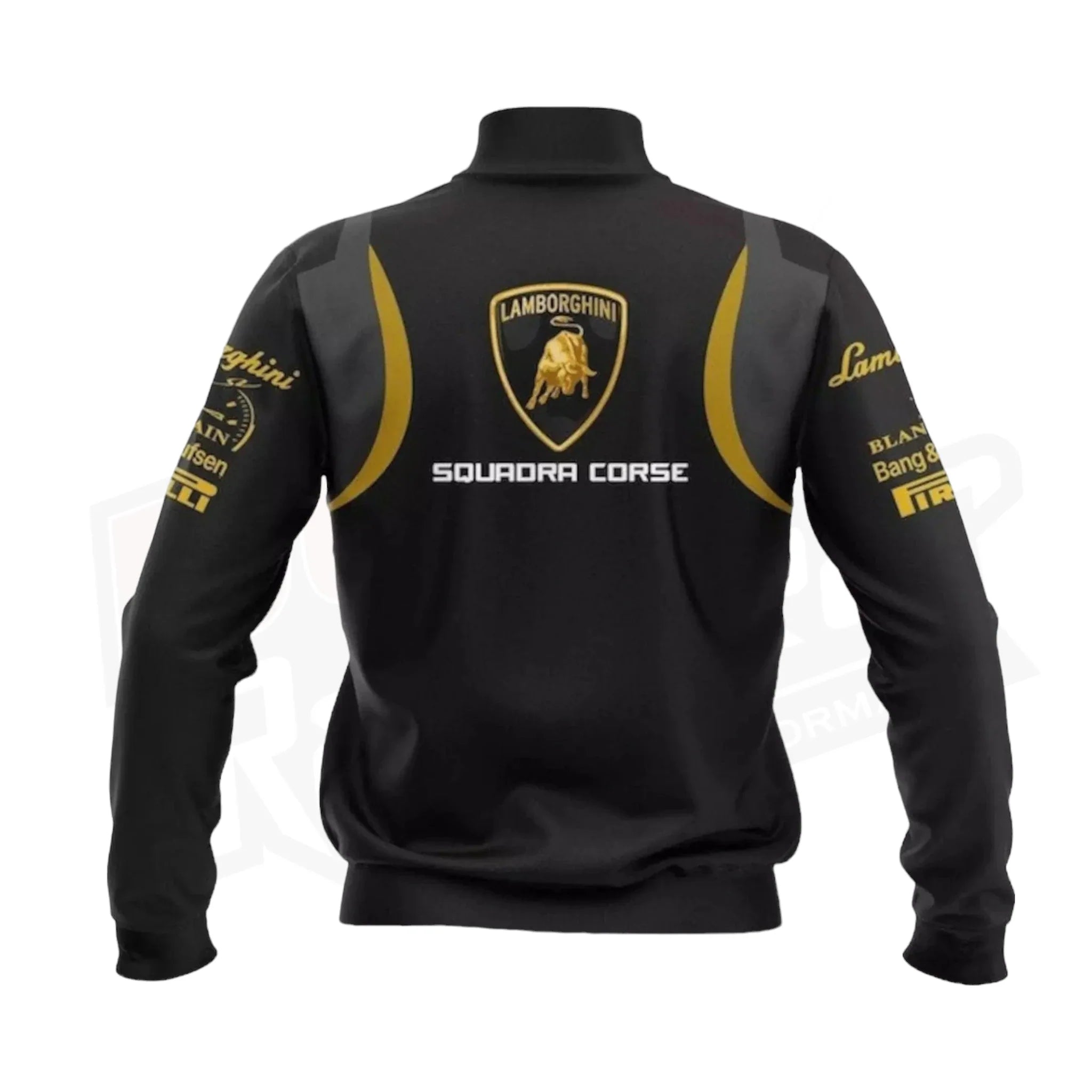 Lamborghini Over Print Custom Bomber Jacket Dash racegear