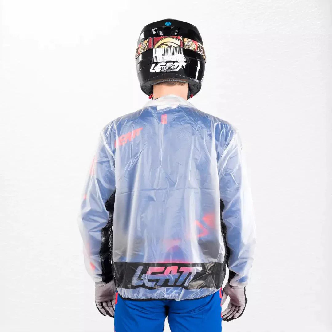 Leatt Race Cover Rain Jacket Translucent - Dash Racegear 