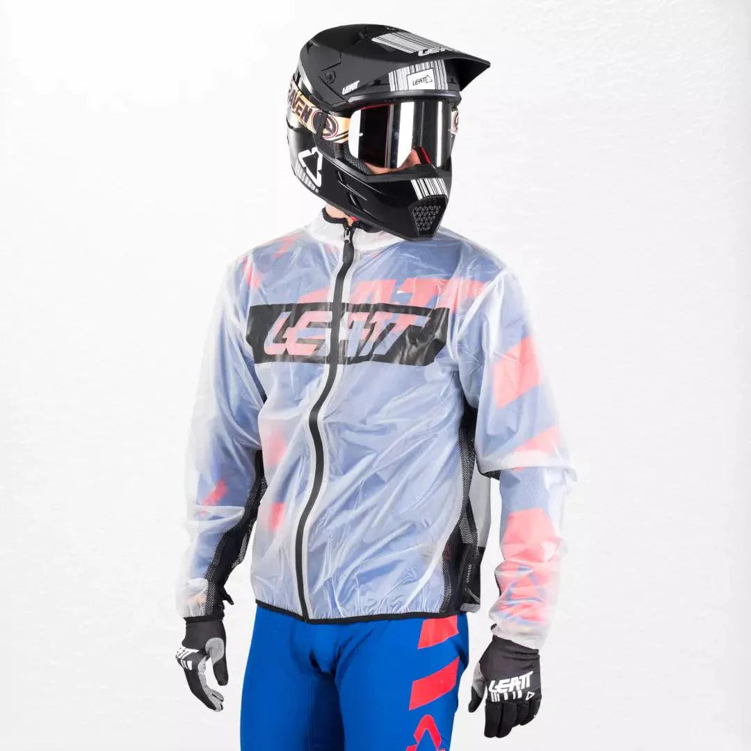 Leatt Race Cover Rain Jacket Translucent - Dash Racegear 