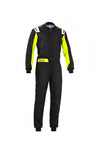 Leisure Karting Suit Sparco Rookie Black/Yellow DASH RACEGEAR