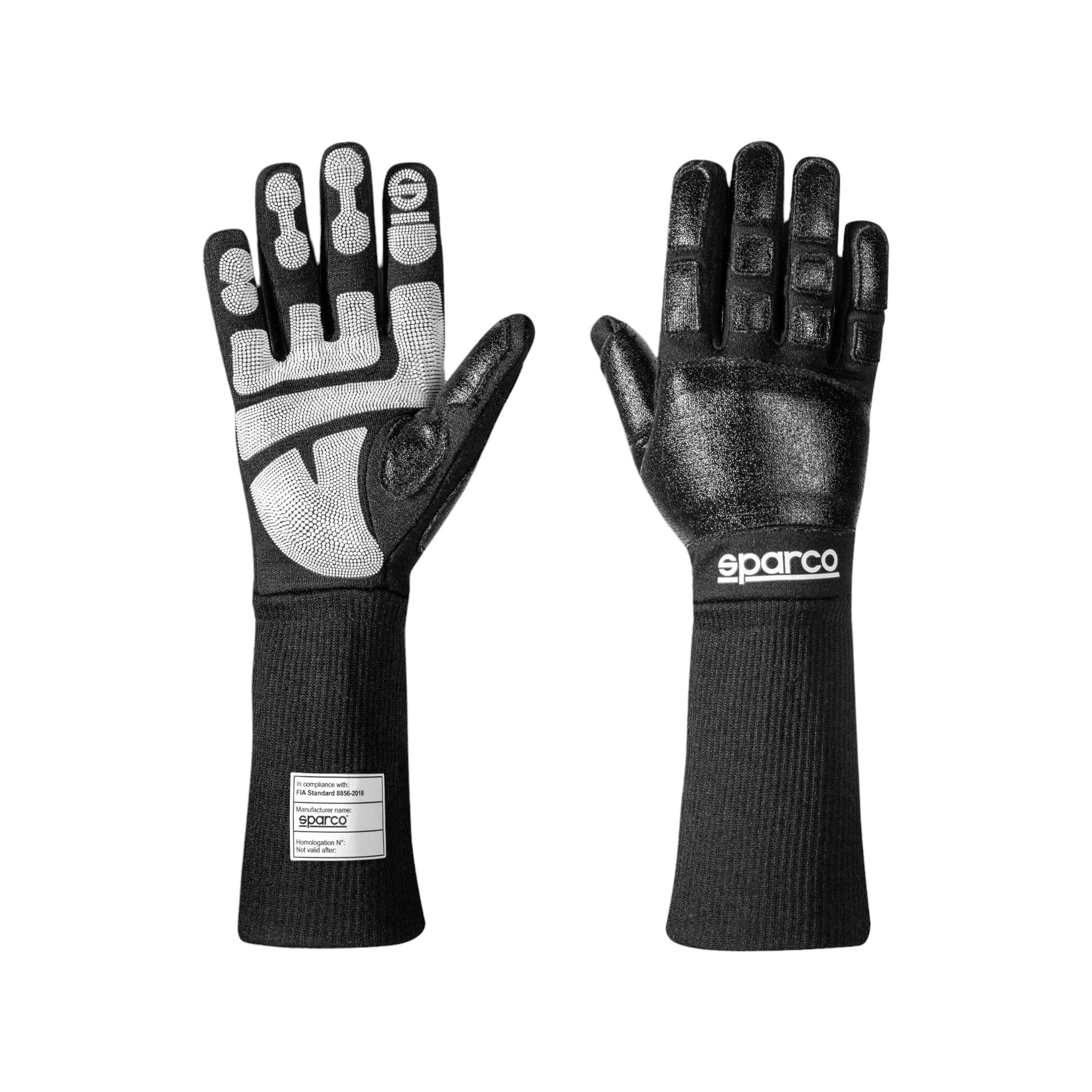 MECHANICS GLOVE SPARCO R-TIDE MECA WHITH FIA