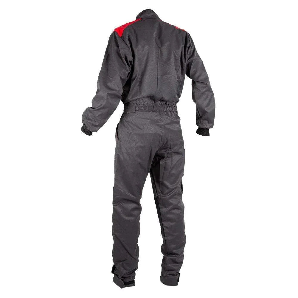 MECHANIC SUIT ANTRACITE-RED - Dash Racegear 